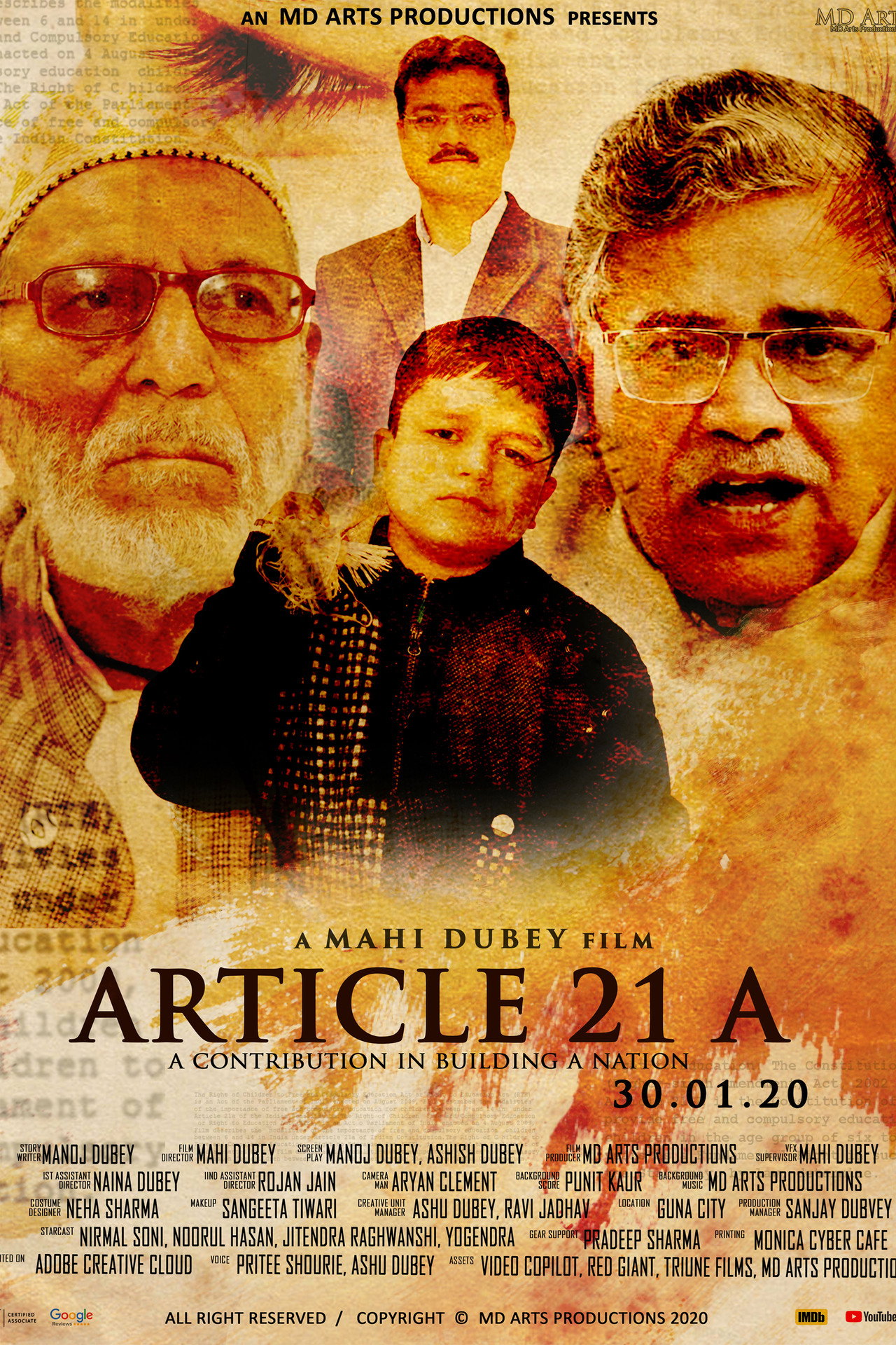 Article 21 A filmaffisch