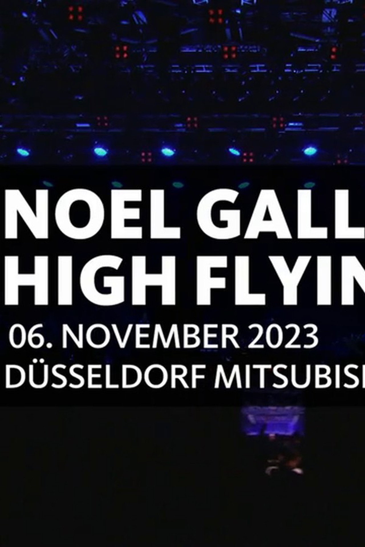 Noel Gallagher's High Flying Birds - Mitsubishi Electric Halle, Düsseldorf 2023 Backdrop
