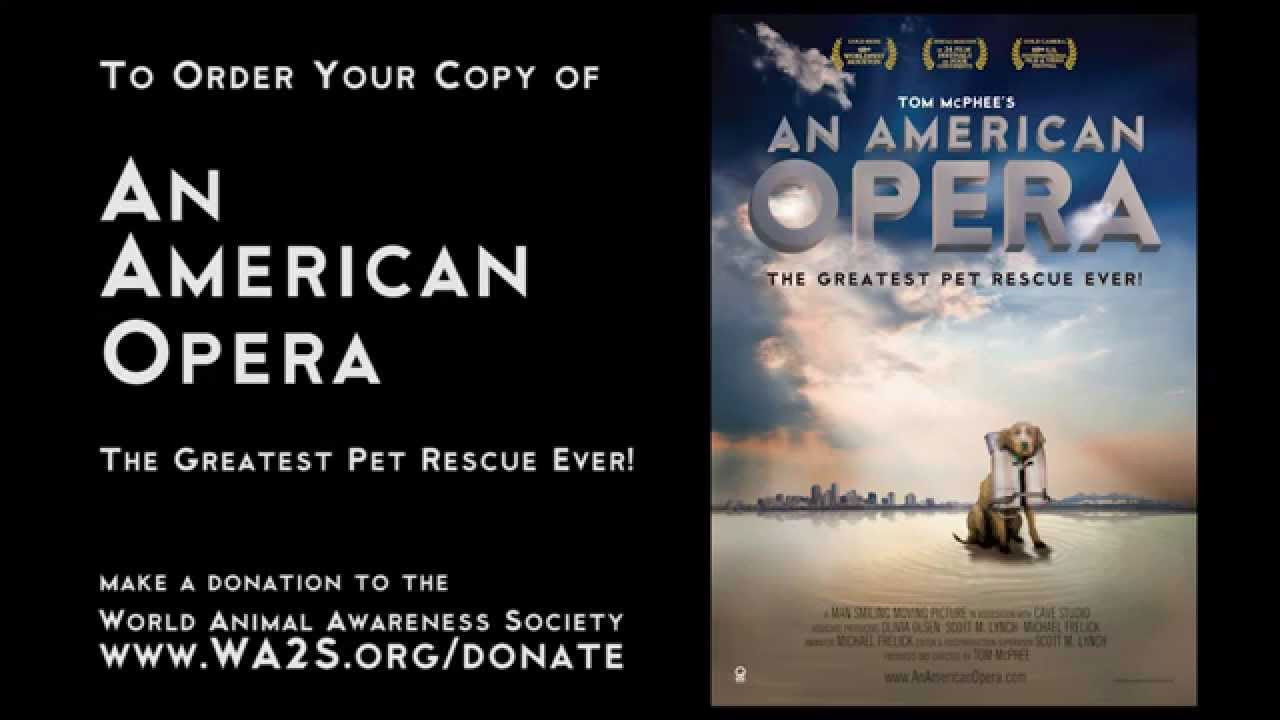 An American Opera backdrop