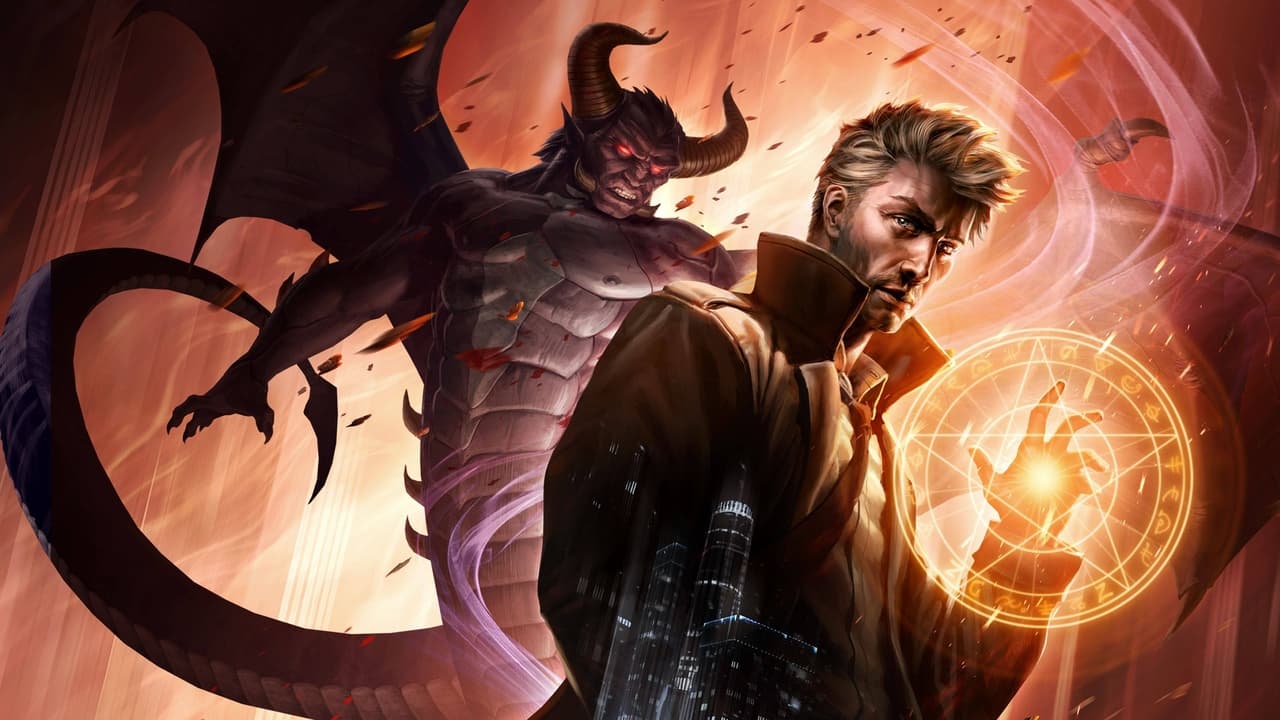 Scen från Constantine: City of Demons - The Movie