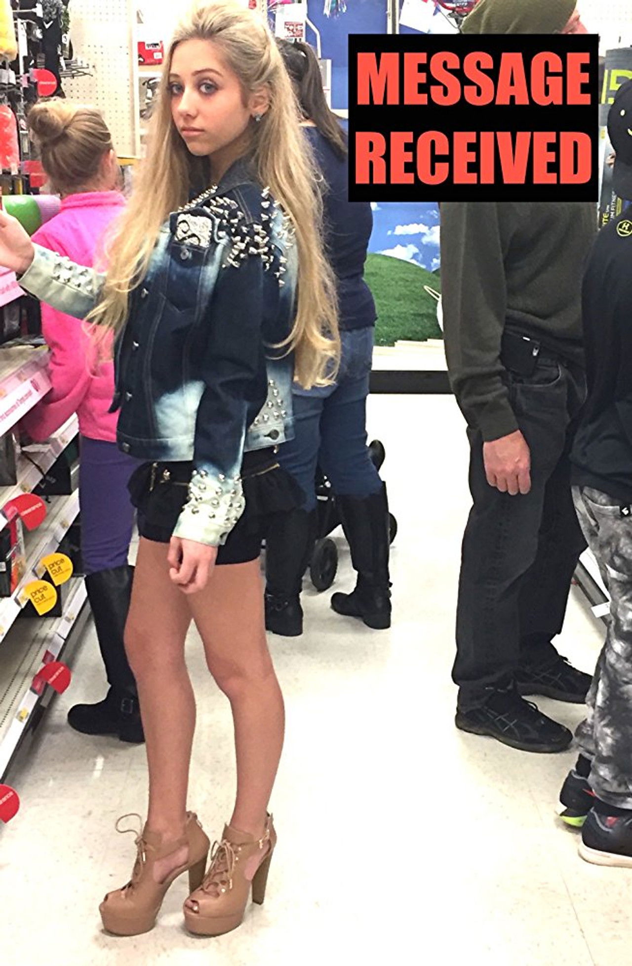 Mesazh i pranuar backdrop