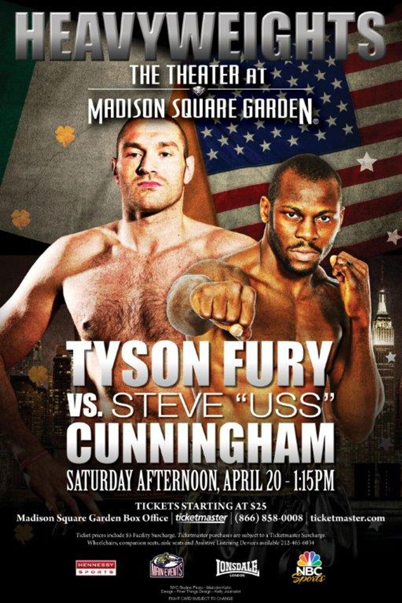 Tyson Fury vs. Steve Cunningham 2013