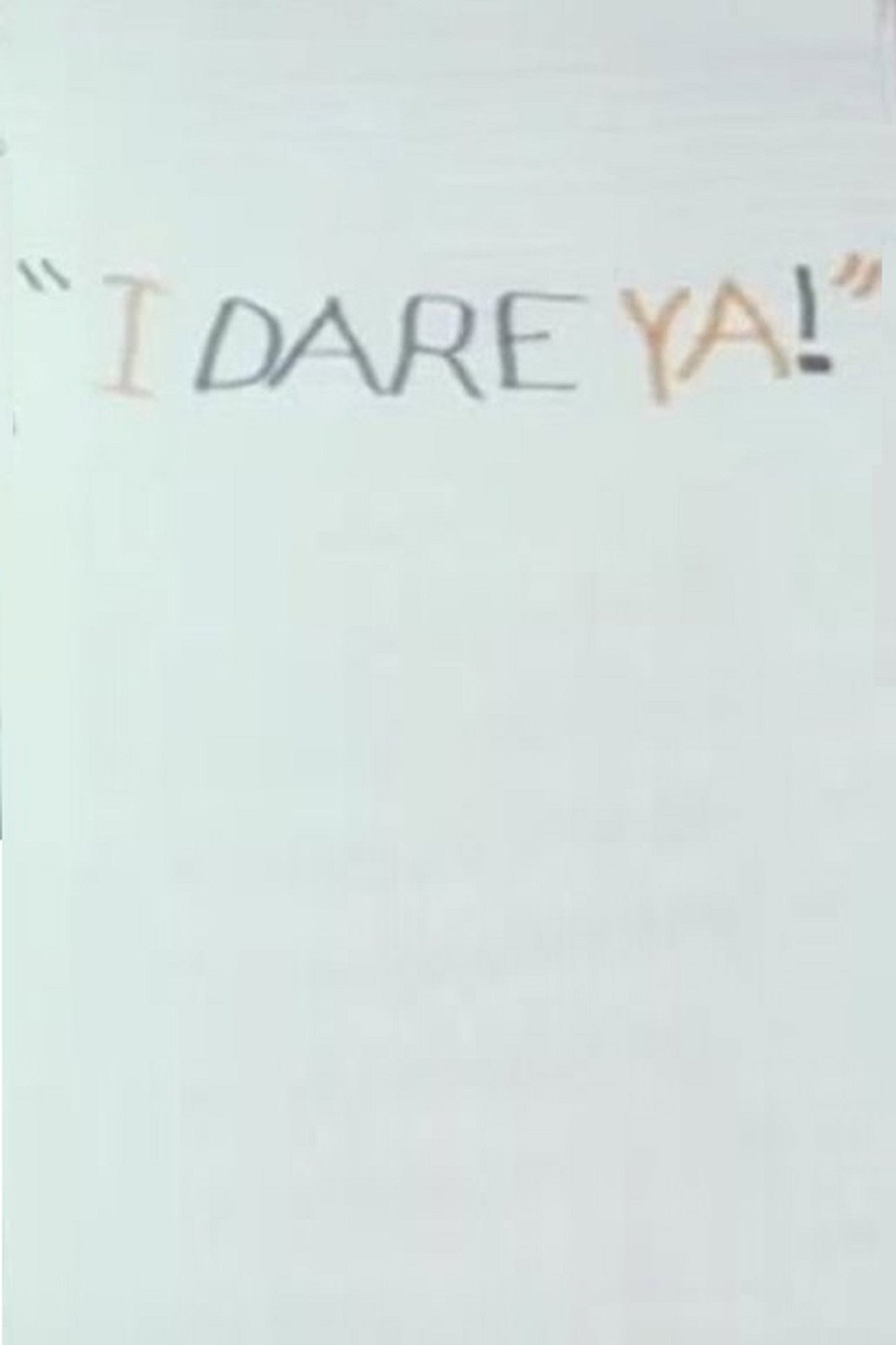 I Dare Ya filmaffisch