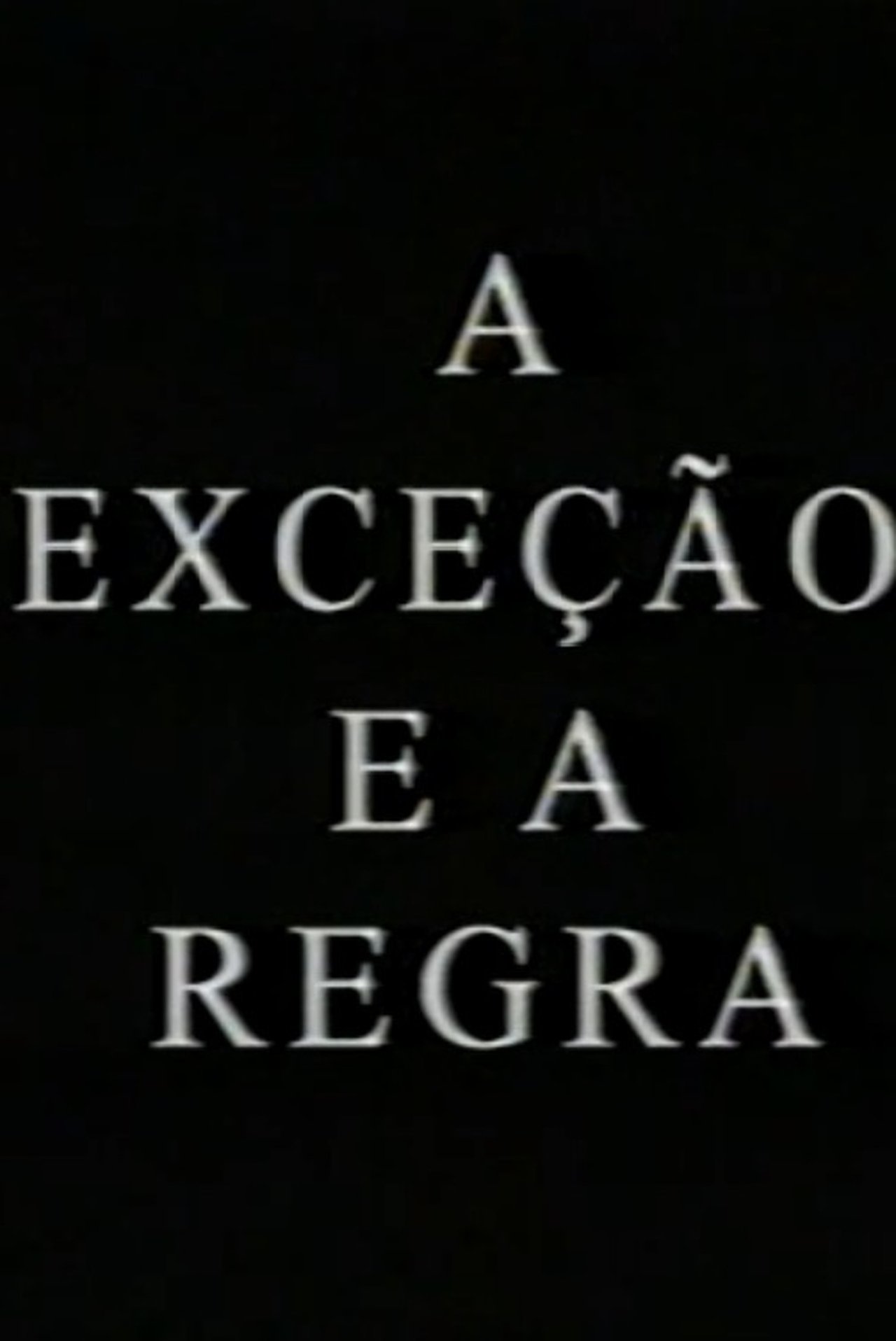 مشاهدة فيلم A Exceção e a Regra مترجم بدون اعلانات - بوستر