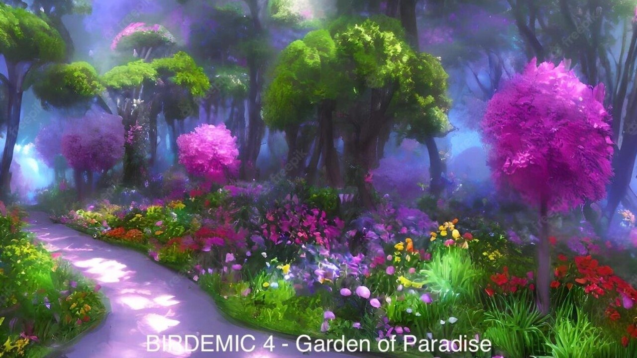 Birdemic 4: Garden of Paradise Backdrop Image