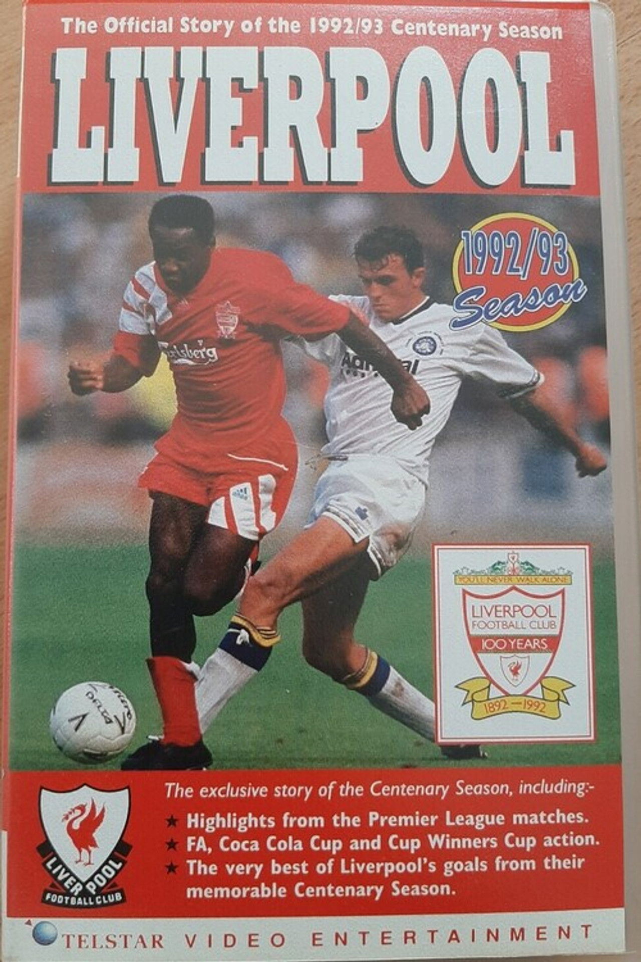 Liverpool F.C. - Official Season Review 1992-93 Backdrop