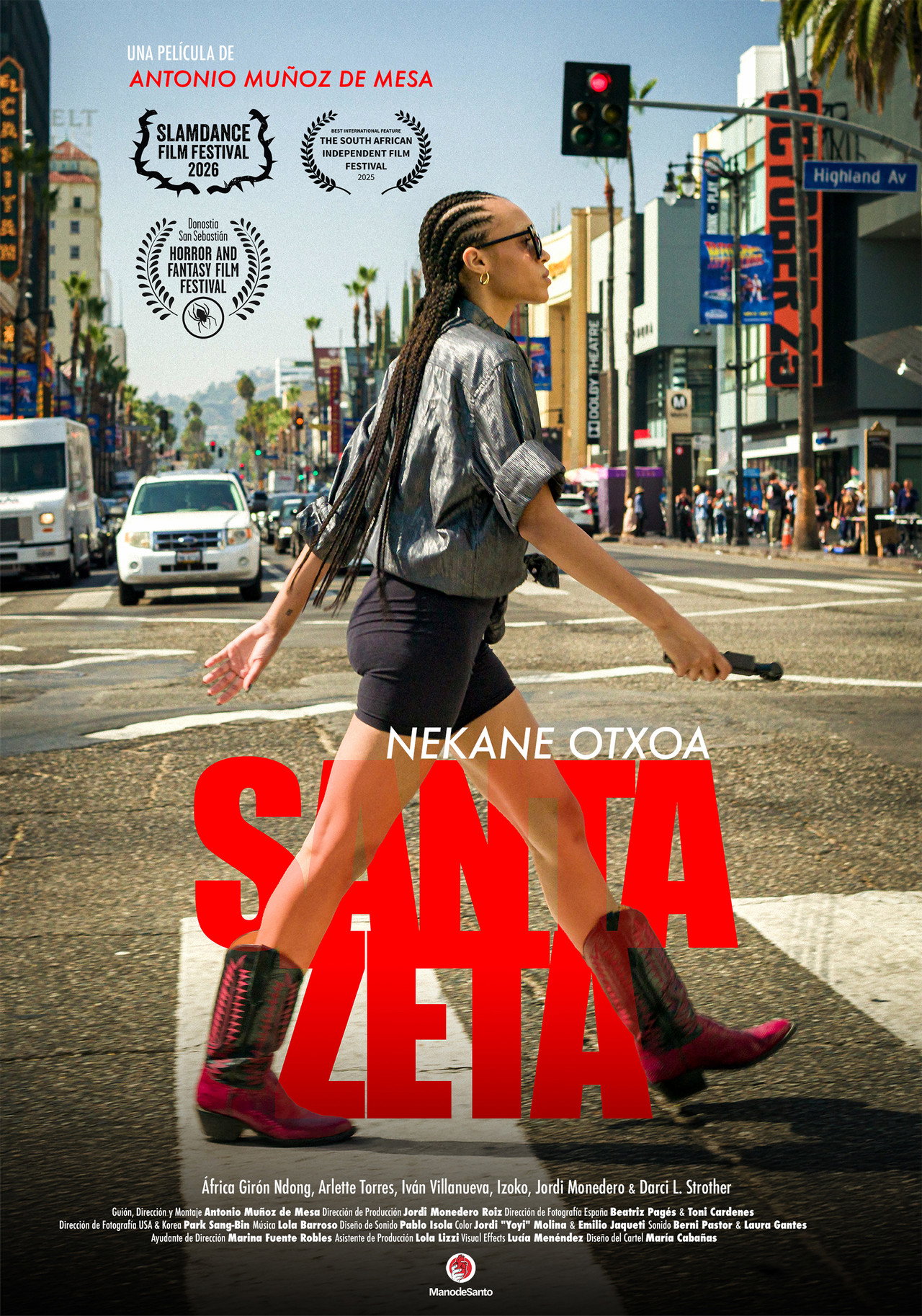 Santa Zeta filmaffisch