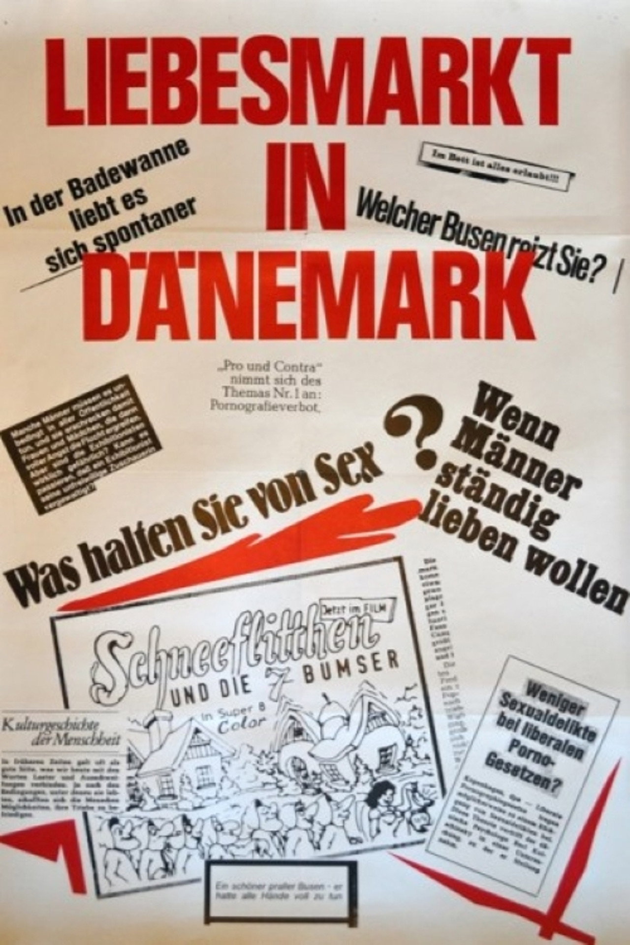 Liebesmarkt in Dänemark filmaffisch