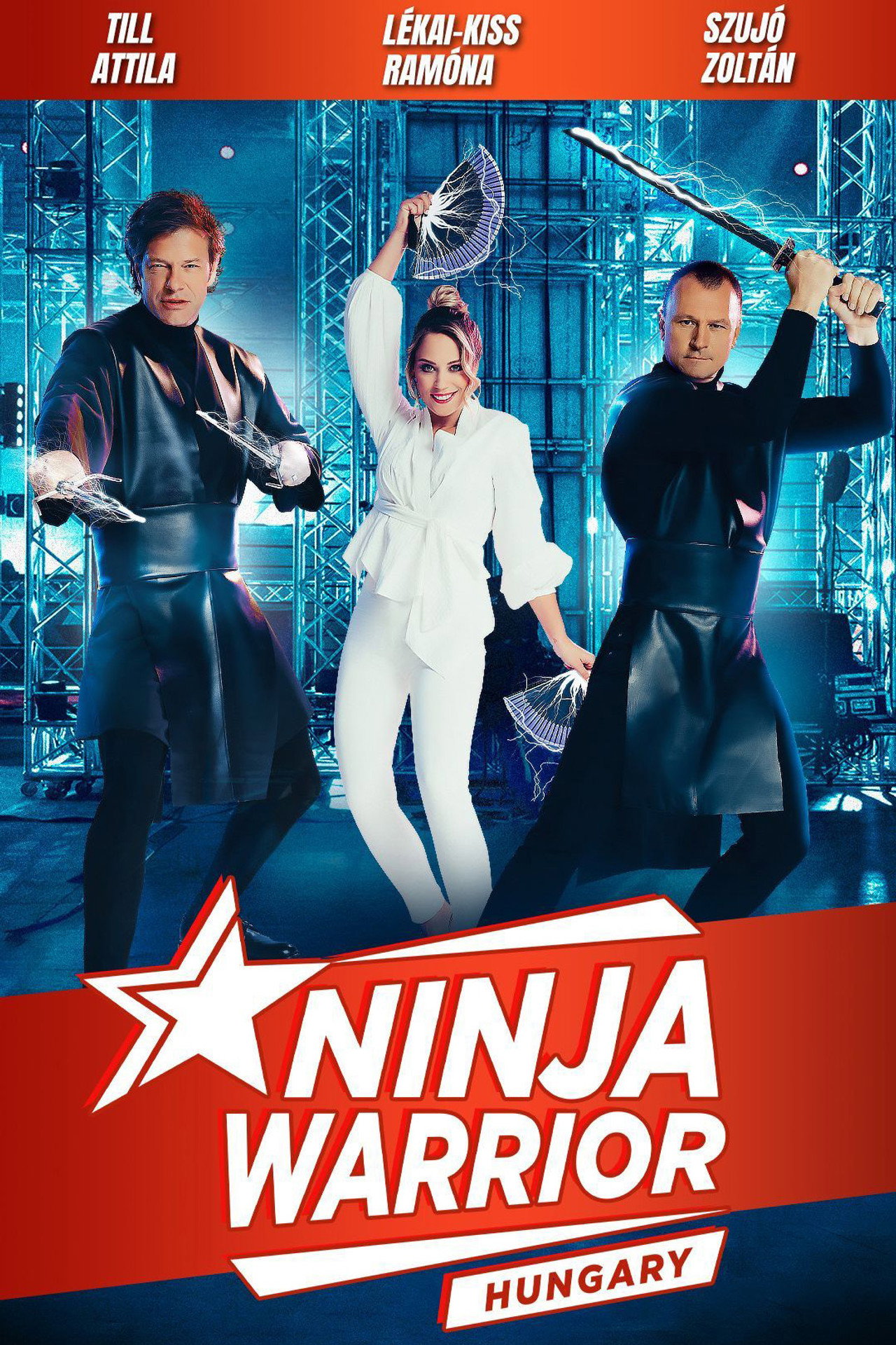 Ninja Warrior Hungary affisch