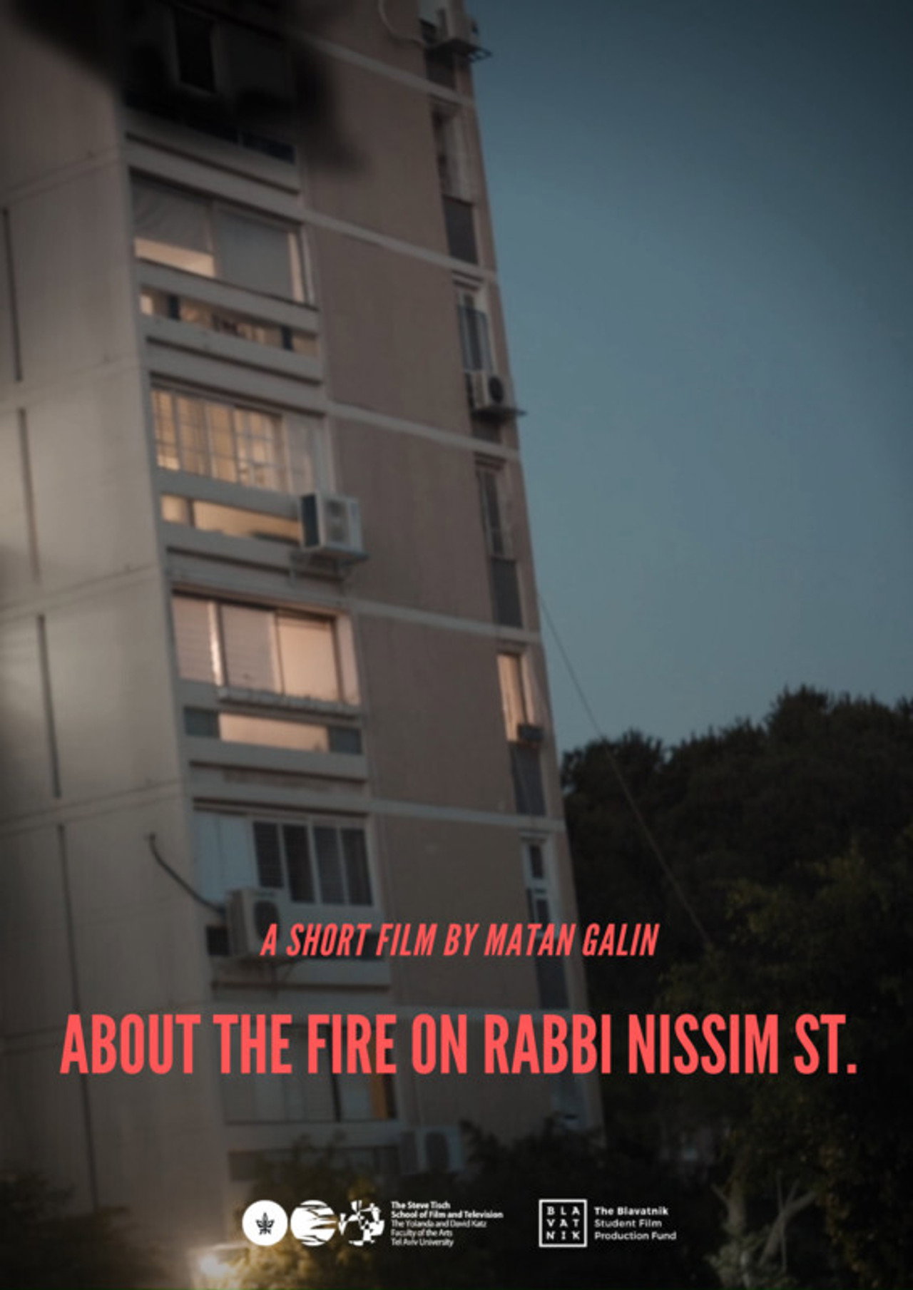 About The Fire On Rabbi Nissim Street Backdrop