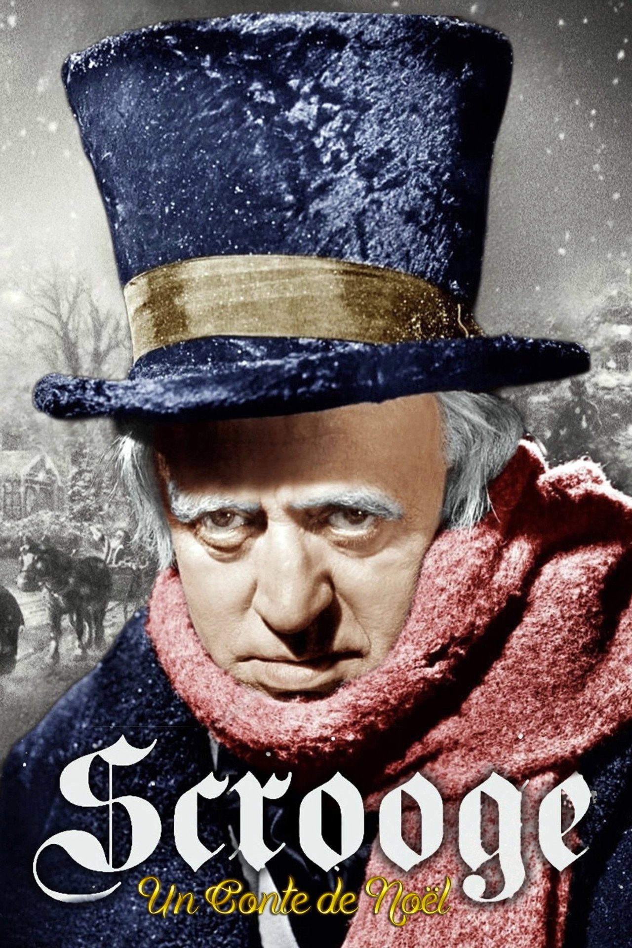 Scrooge (Un Conte De Noël) poster