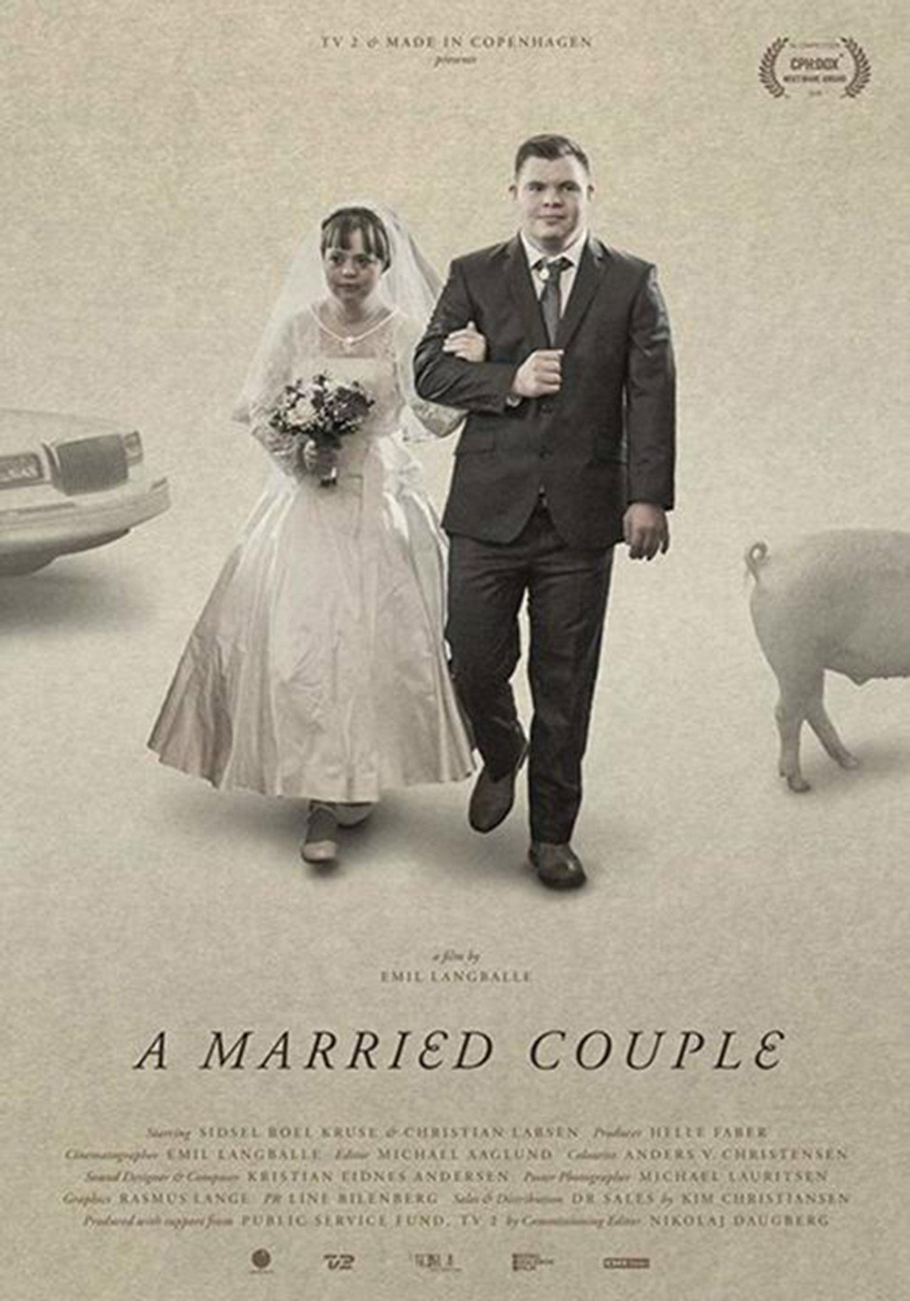 A Married Couple Backdrop