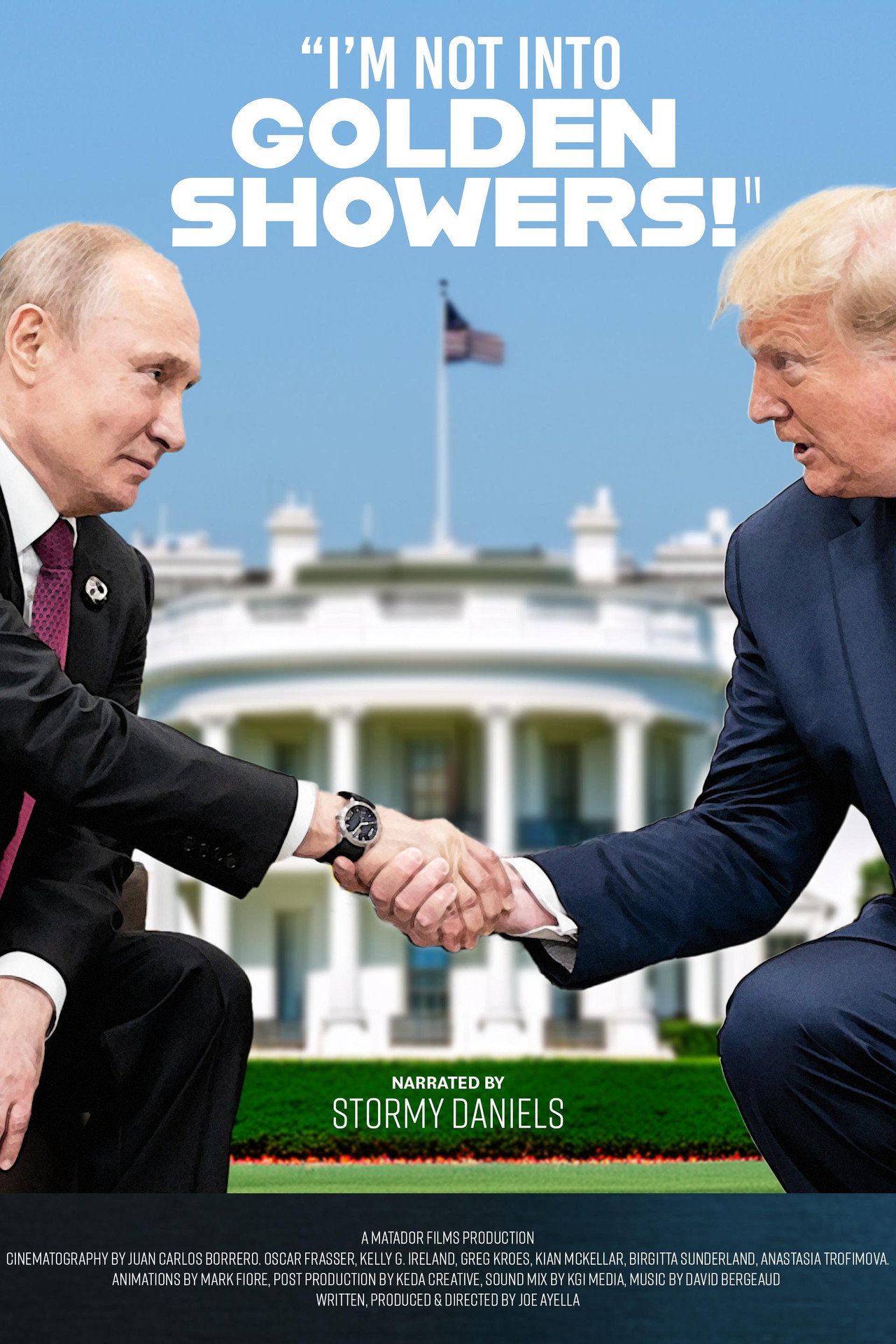 I'm Not Into Golden Showers! Backdrop