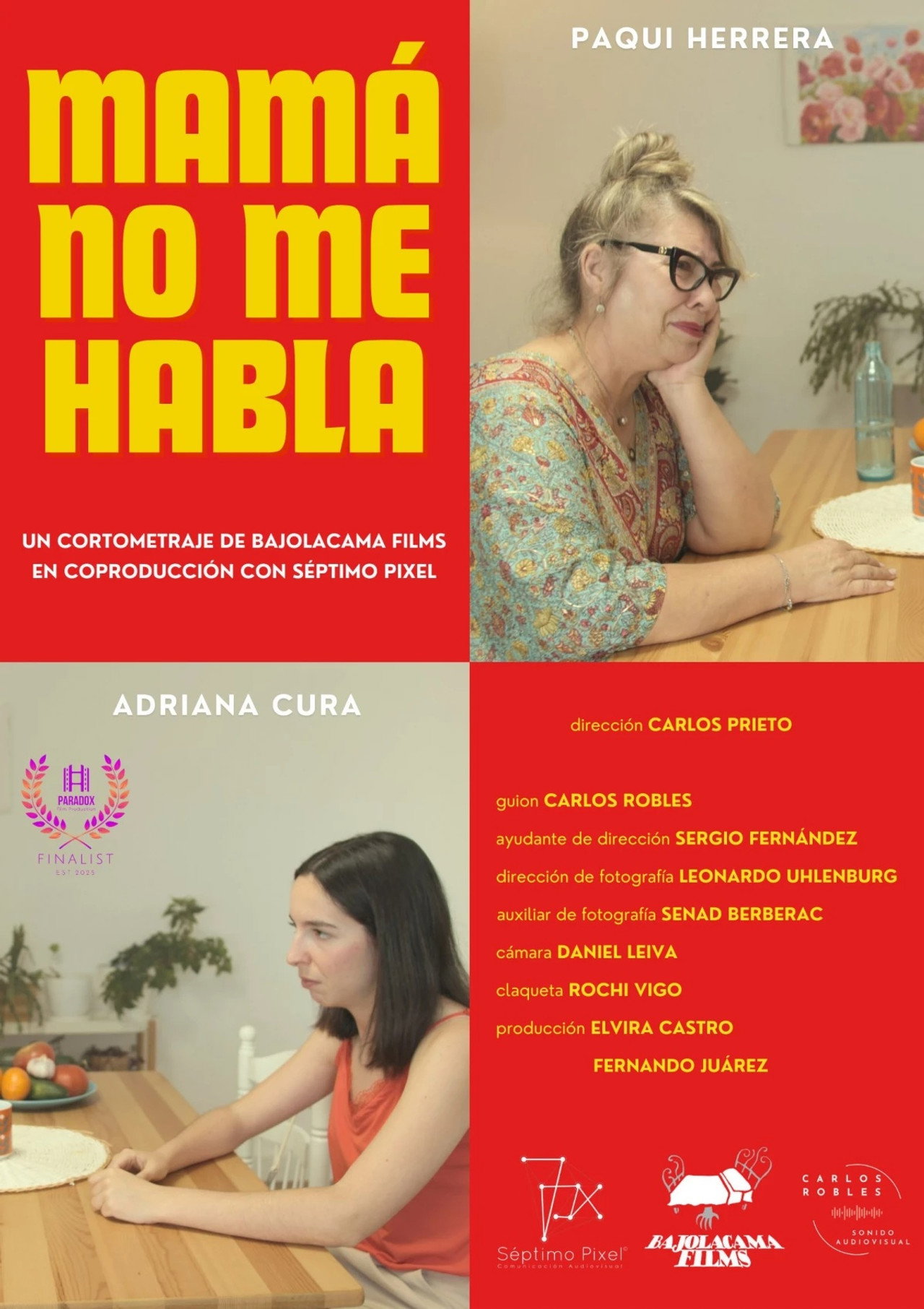 Mamá no me habla filmaffisch