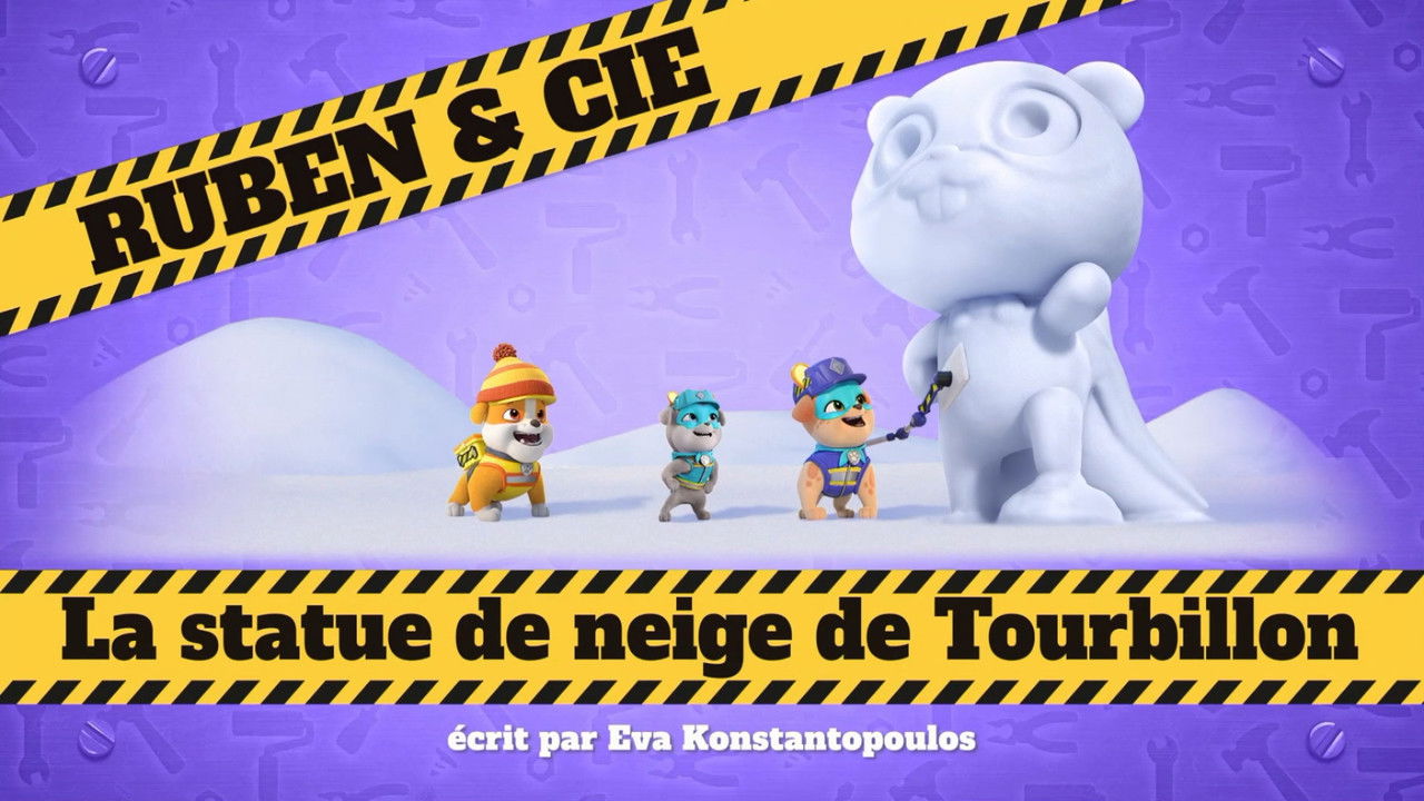 Ruben & cie — La statue de neige de Tourbillon