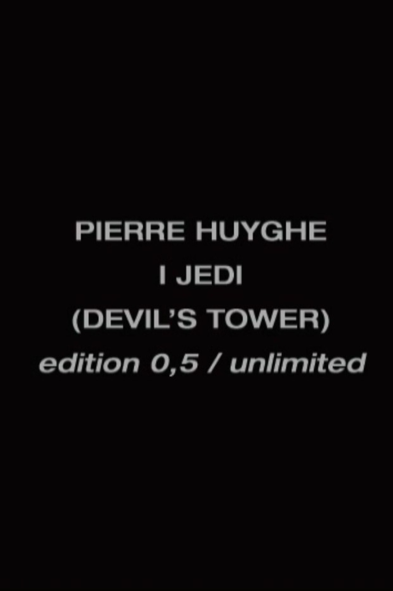 I, Jedi filmaffisch