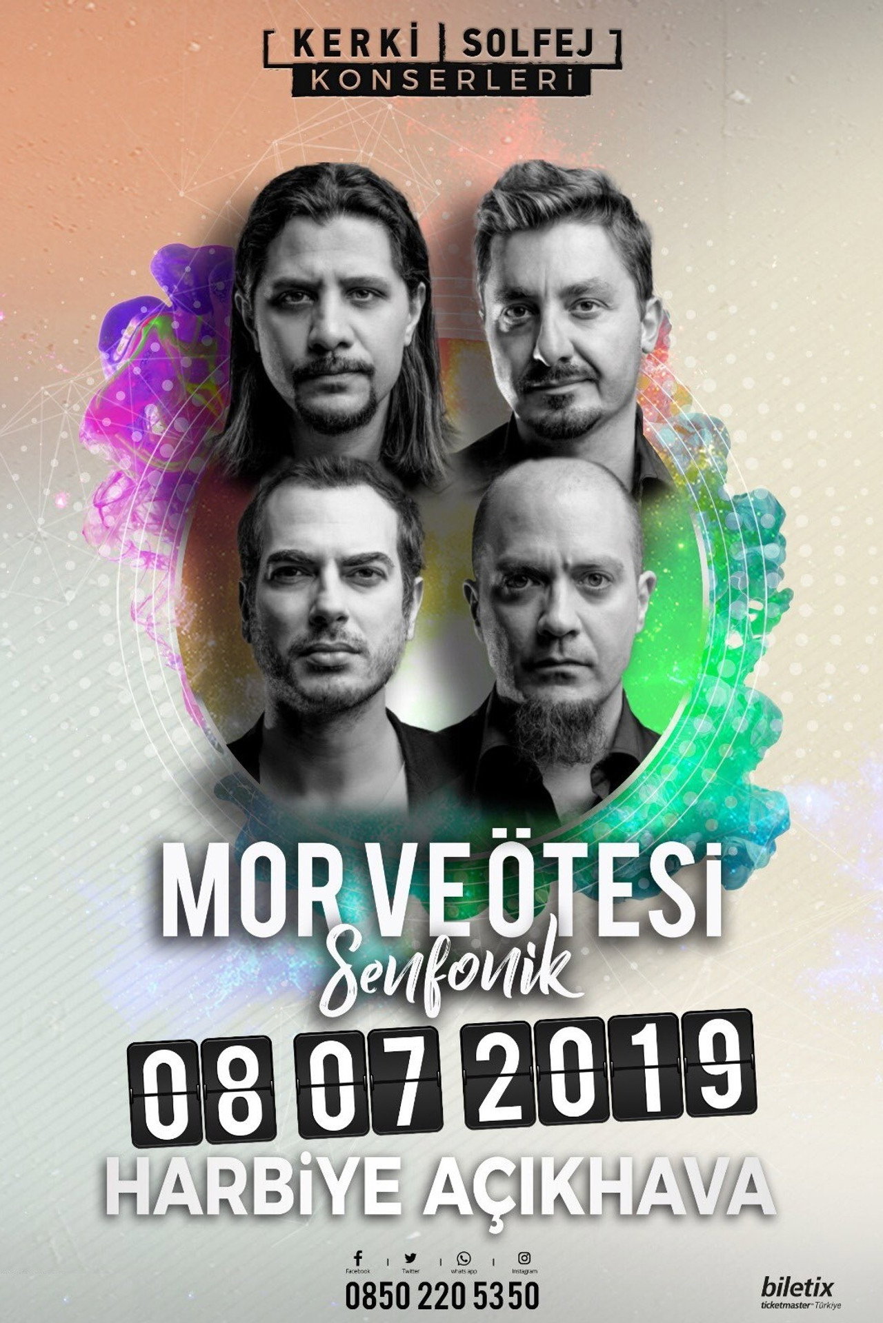 Mor ve Otesi Canli Senfonik Harbiye Acikhava filmaffisch