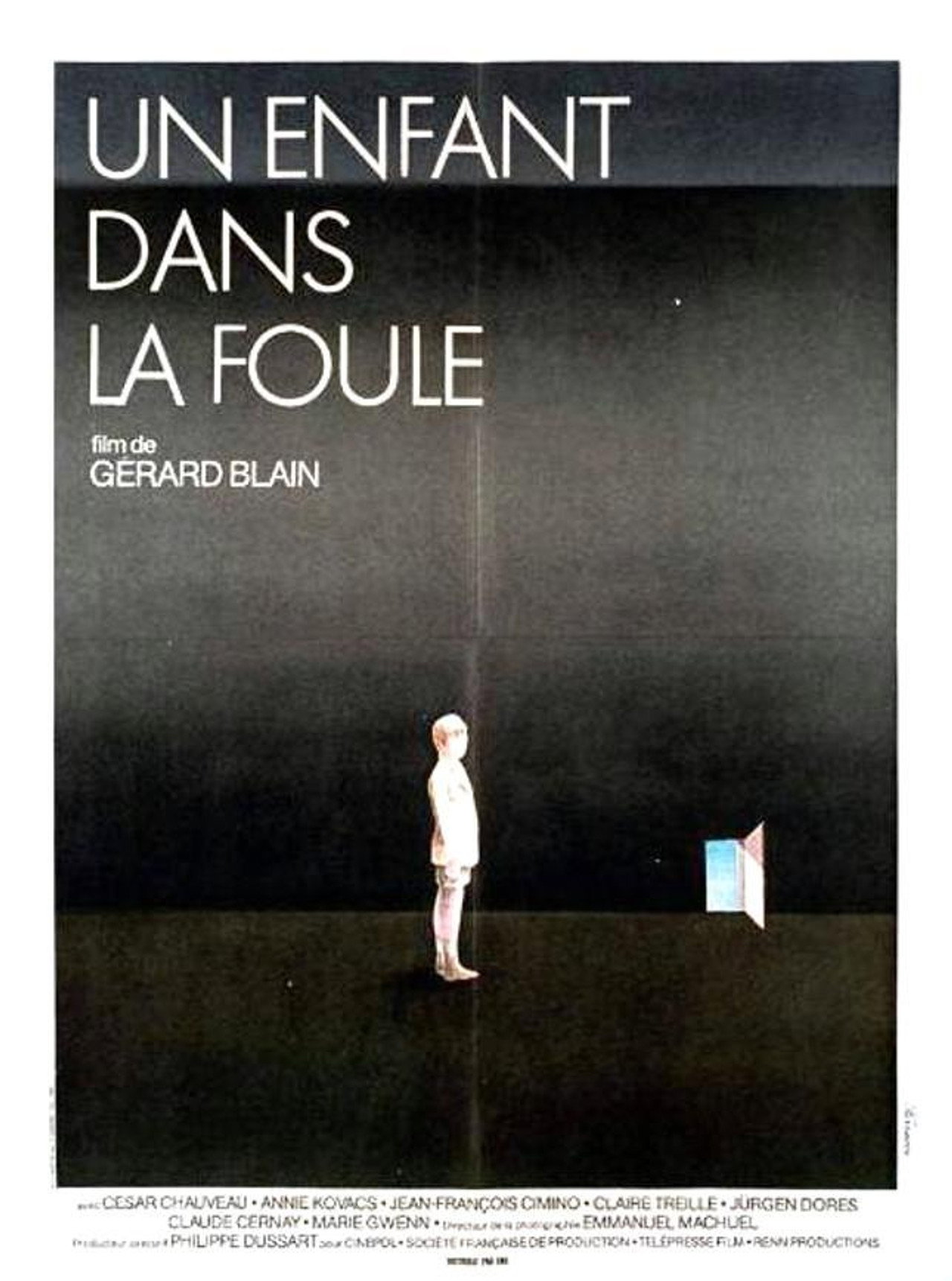Un enfant dans la foule filmaffisch