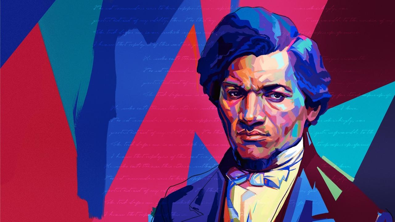 Frederick Douglass: In Five Speeches Backdrop Image