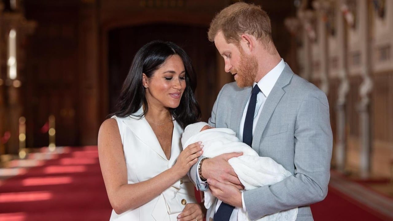 Meghan and Harry Plus One Backdrop Image