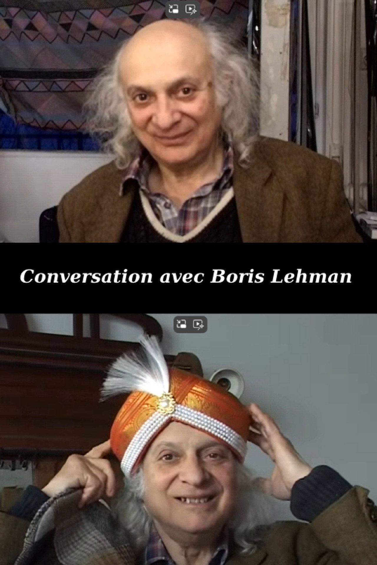 Conversation avec Boris Lehman Backdrop