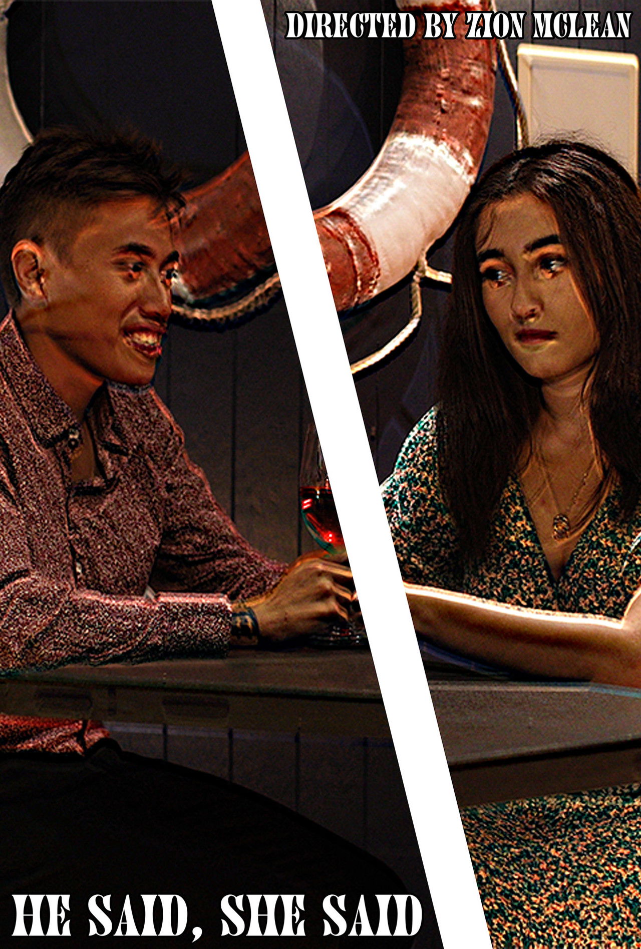 He Said, She Said Backdrop