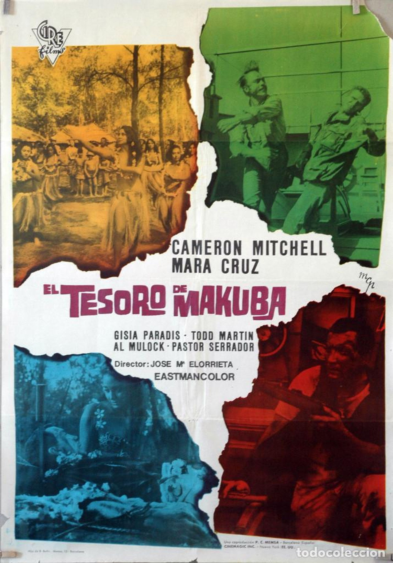 El tesoro de Makuba filmaffisch