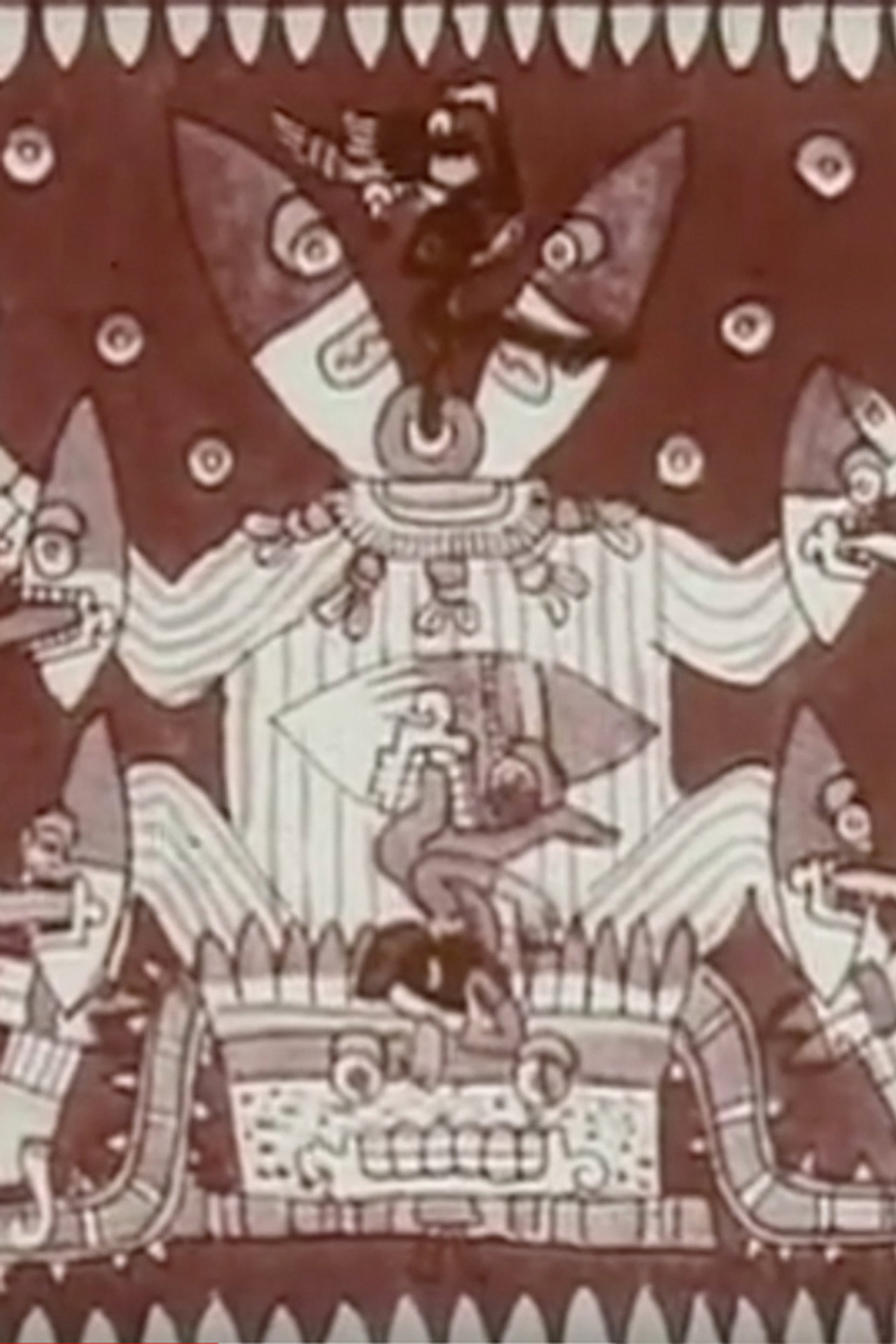 Quetzalcoatl, le serpent emplumé Backdrop