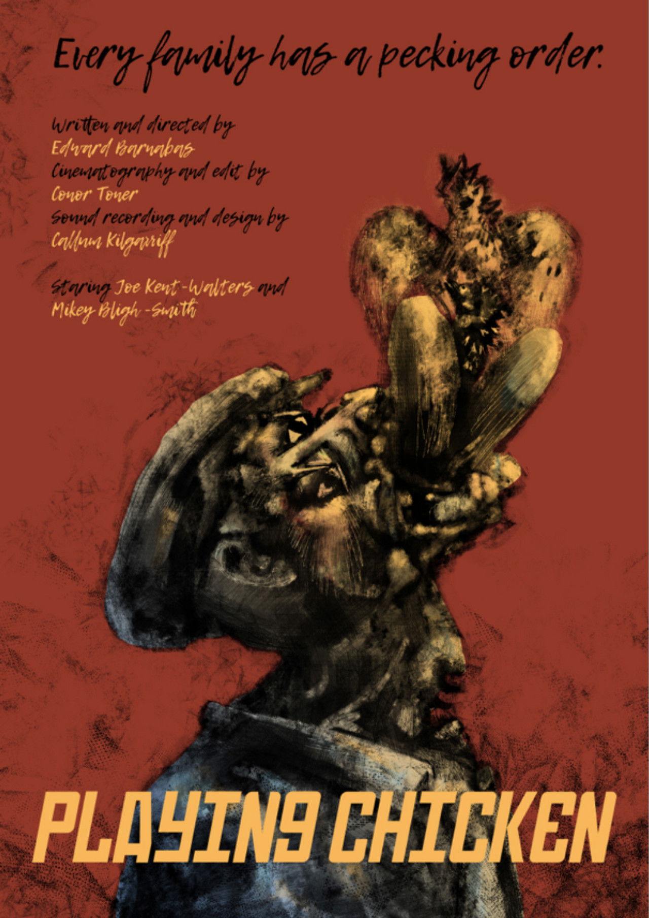 Playing Chicken Backdrop