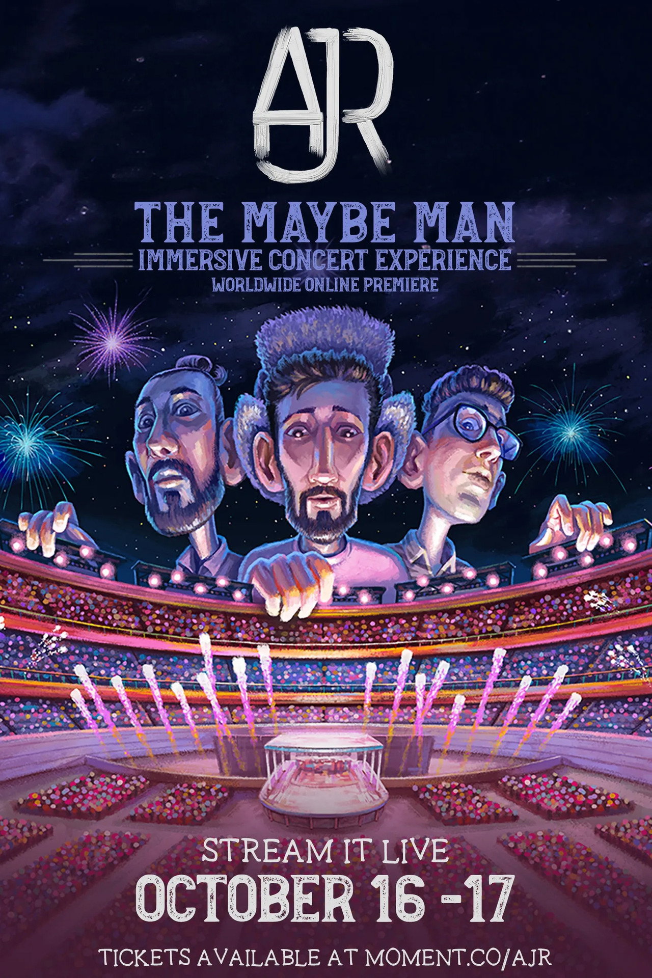 AJR - The Maybe Man Immersive Concert Experience filmaffisch