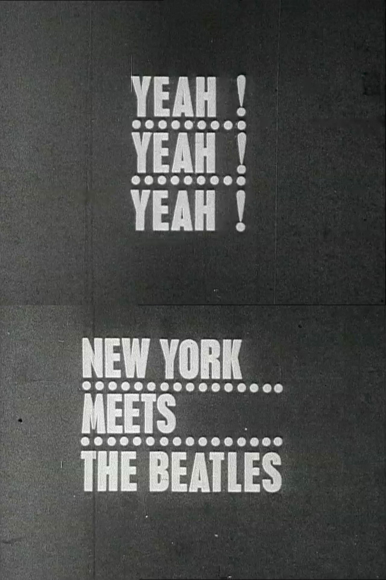 Yeah! Yeah! Yeah! The Beatles in New York Backdrop