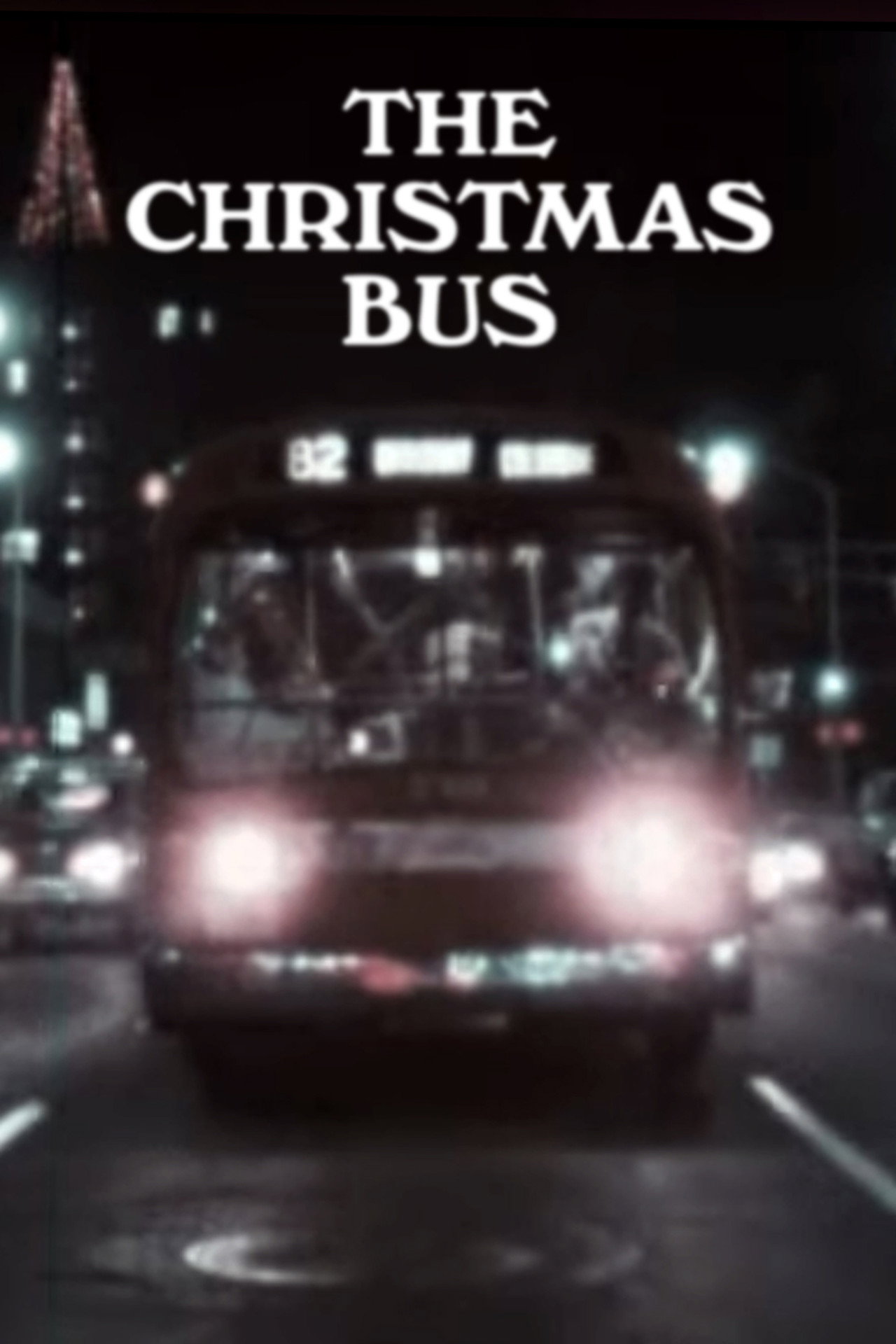 The Christmas Bus Backdrop