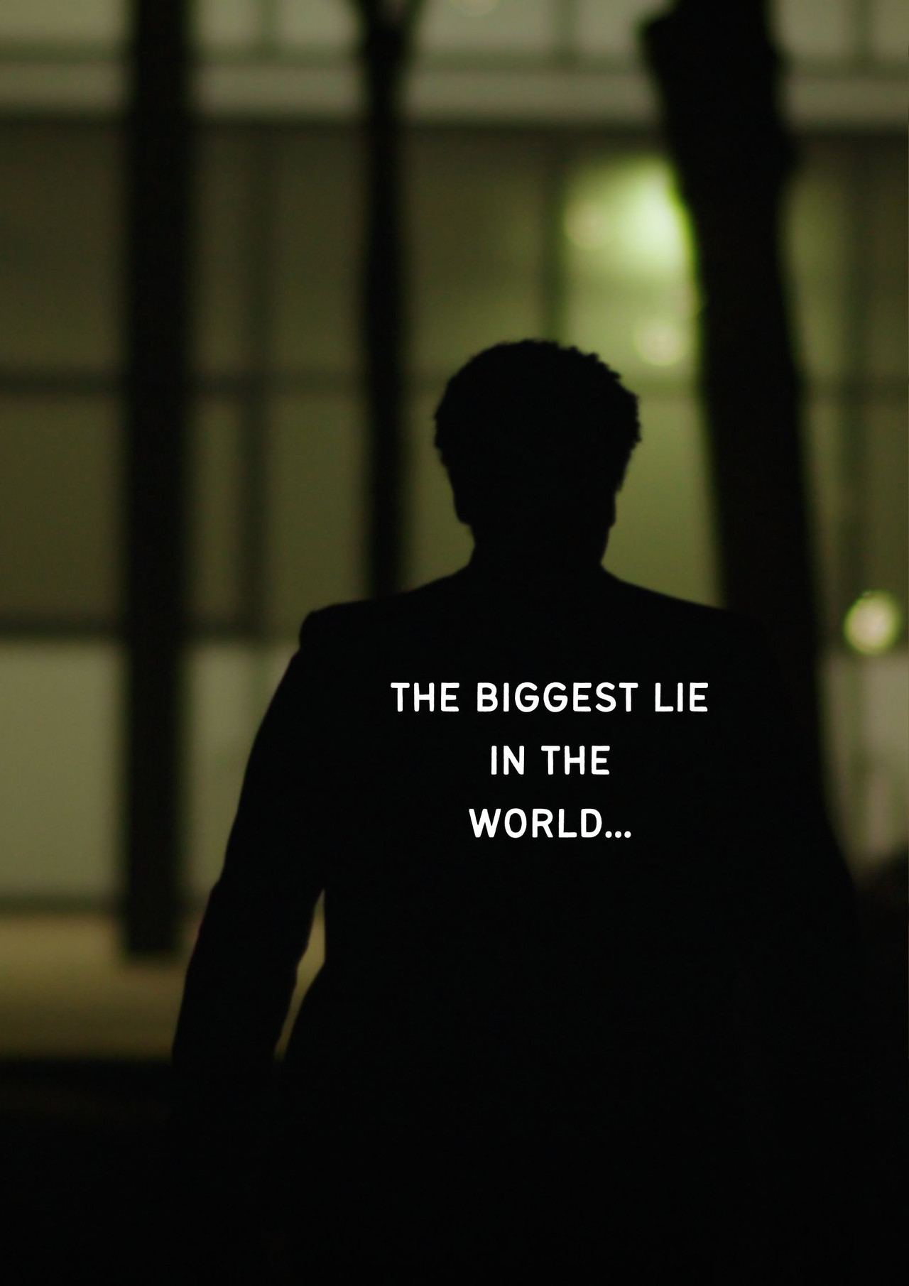 The Biggest Lie in the World poster