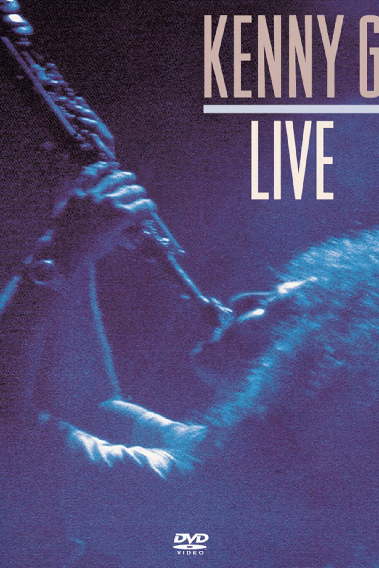 Kenny G Live 1989 filmaffisch