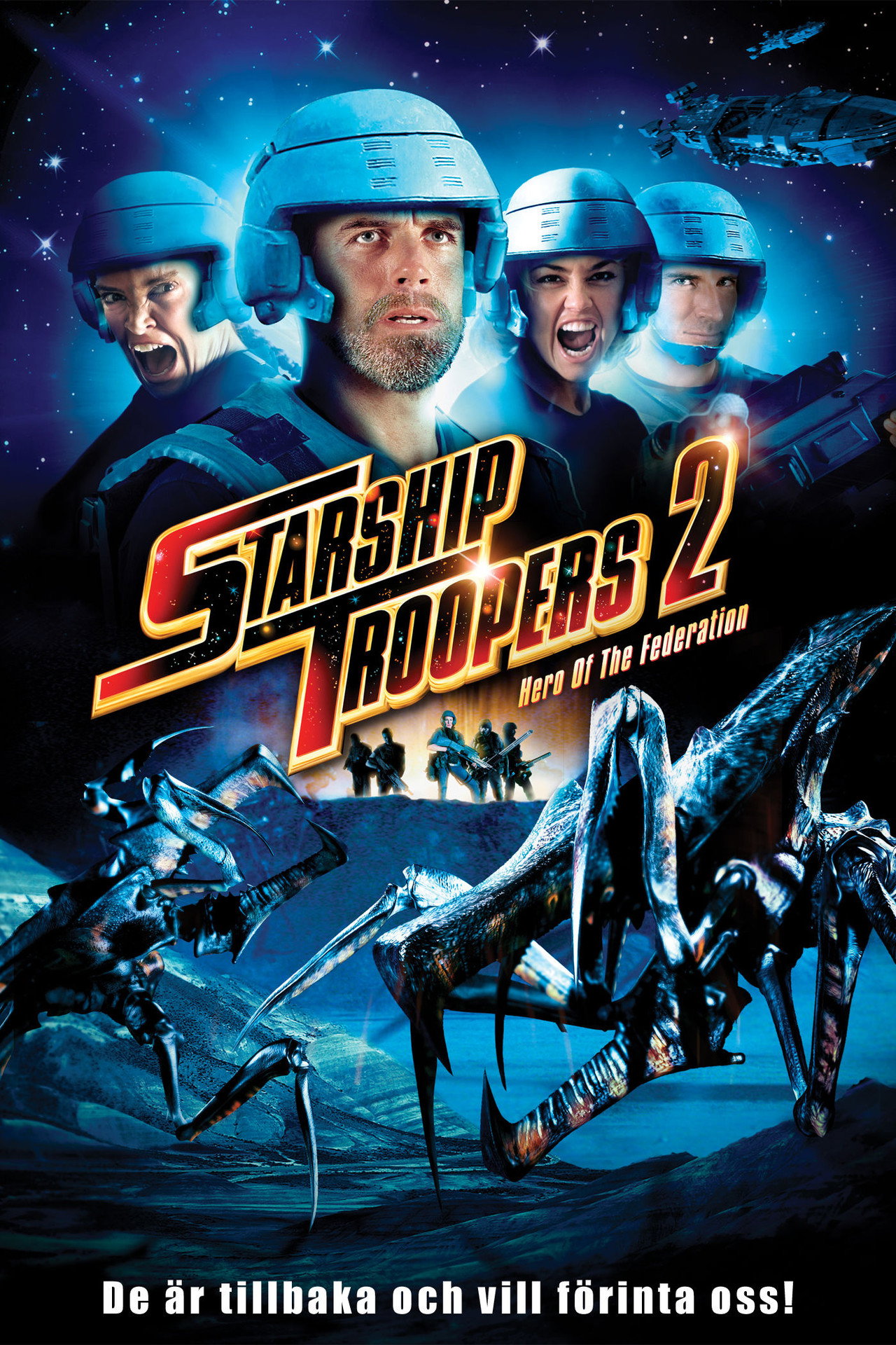Starship Troopers 2: Hero of the Federation filmaffisch