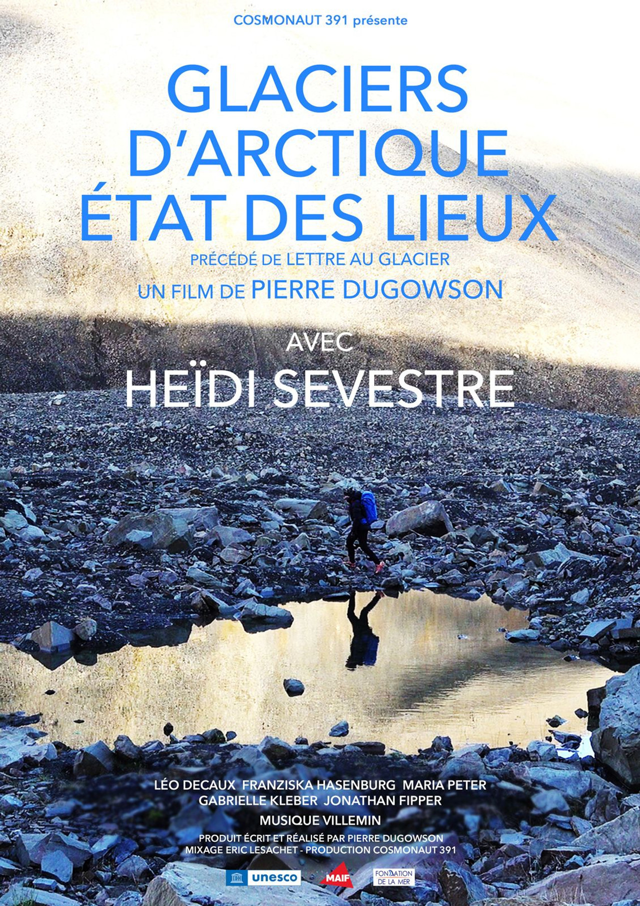 Glaciers d'Arctique, état des lieux filmaffisch