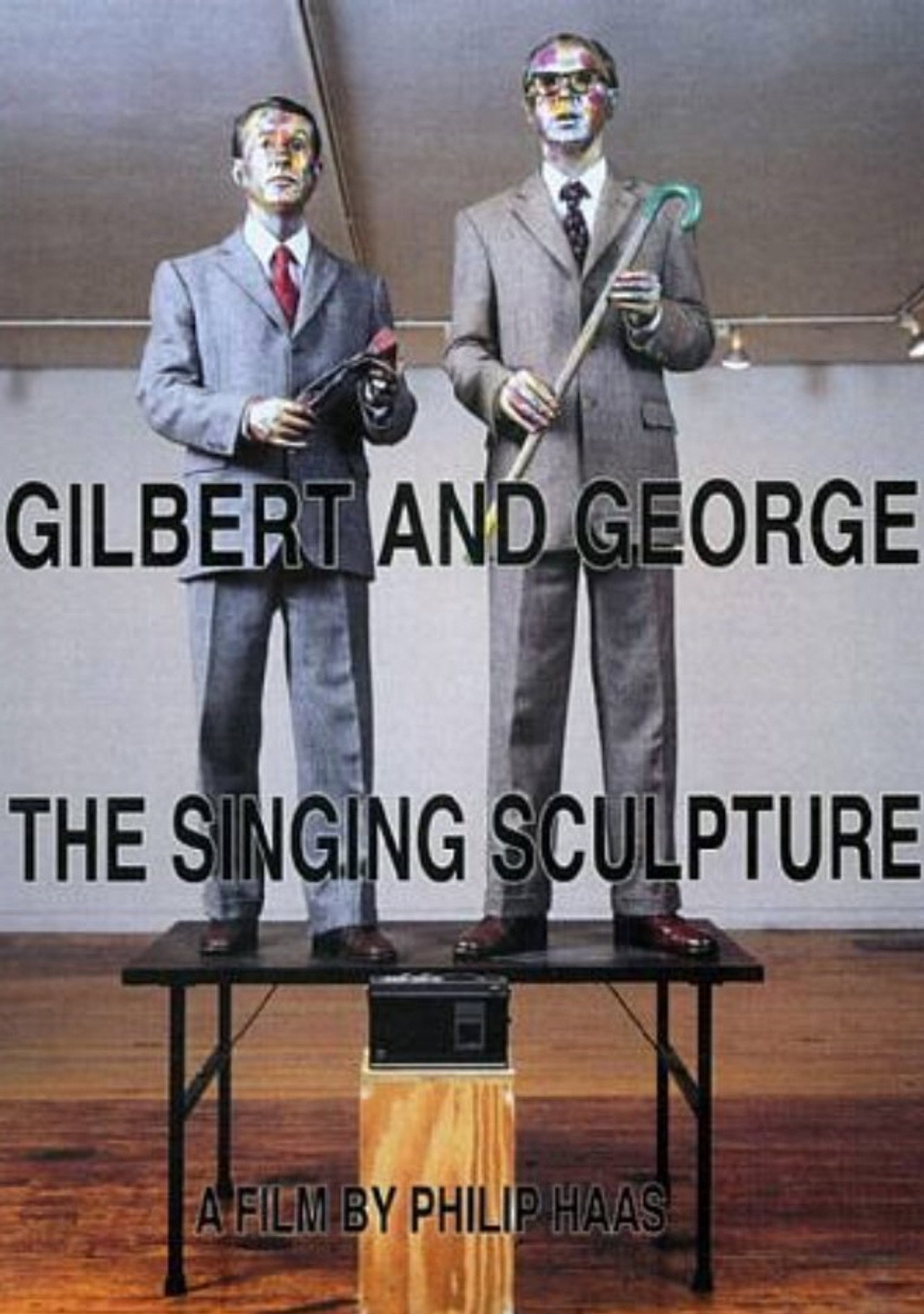 Gilbert and George The Singing Sculpture filmaffisch