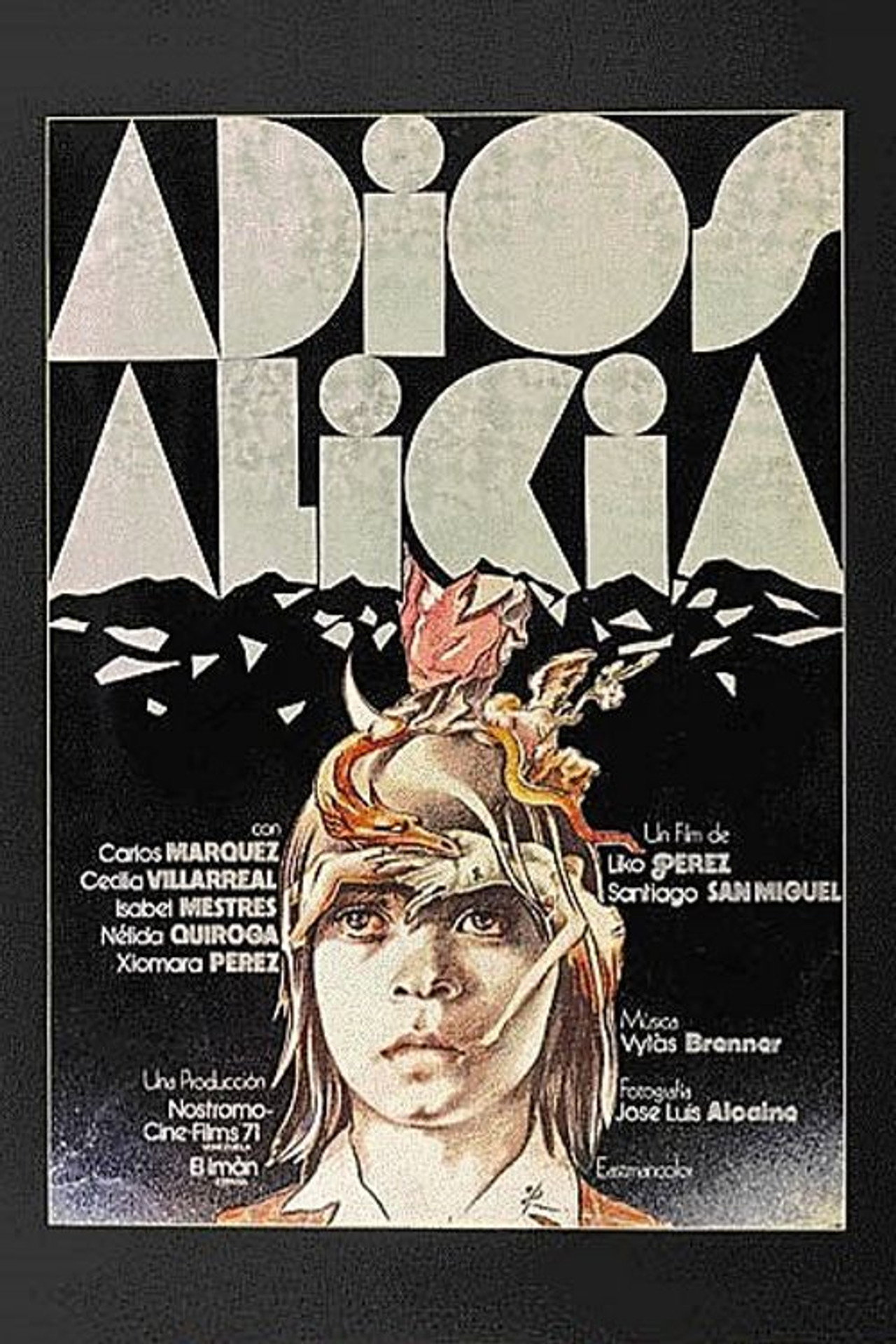 Adiós, Alicia filmaffisch