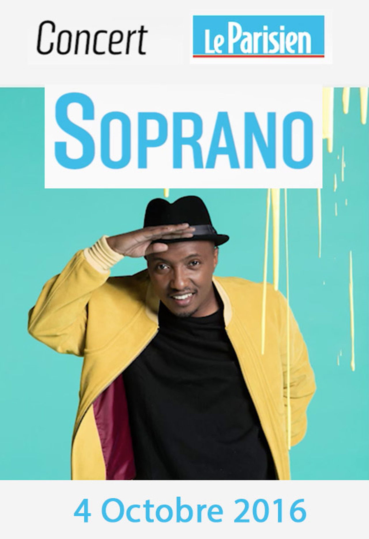 Soprano - Live - Le Parisien - 2016 Backdrop