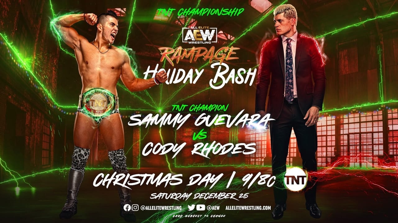 All Elite Wrestling: Rampage - Season 1 Episode 21 : December 25, 2021 - Holiday Bash (Greensboro, NC)
