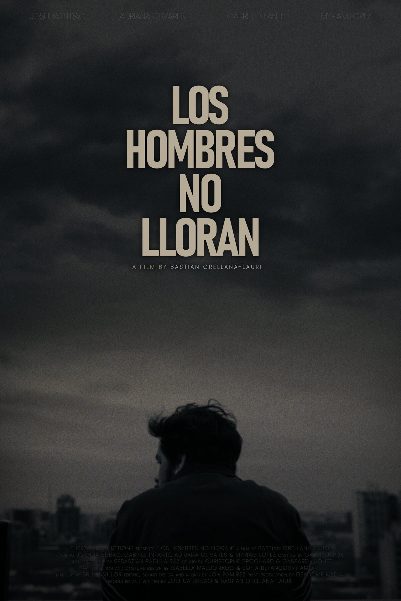 Los Hombres No Lloran filmaffisch