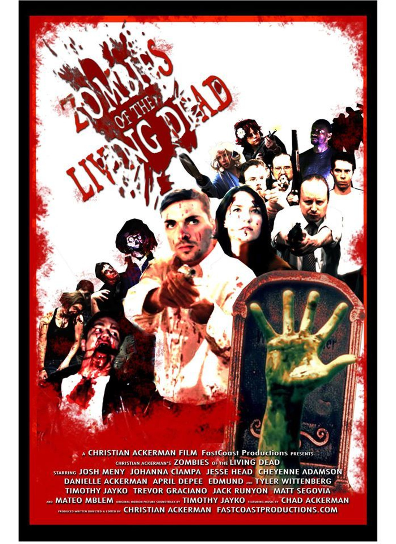 Zombies of the Living Dead filmaffisch