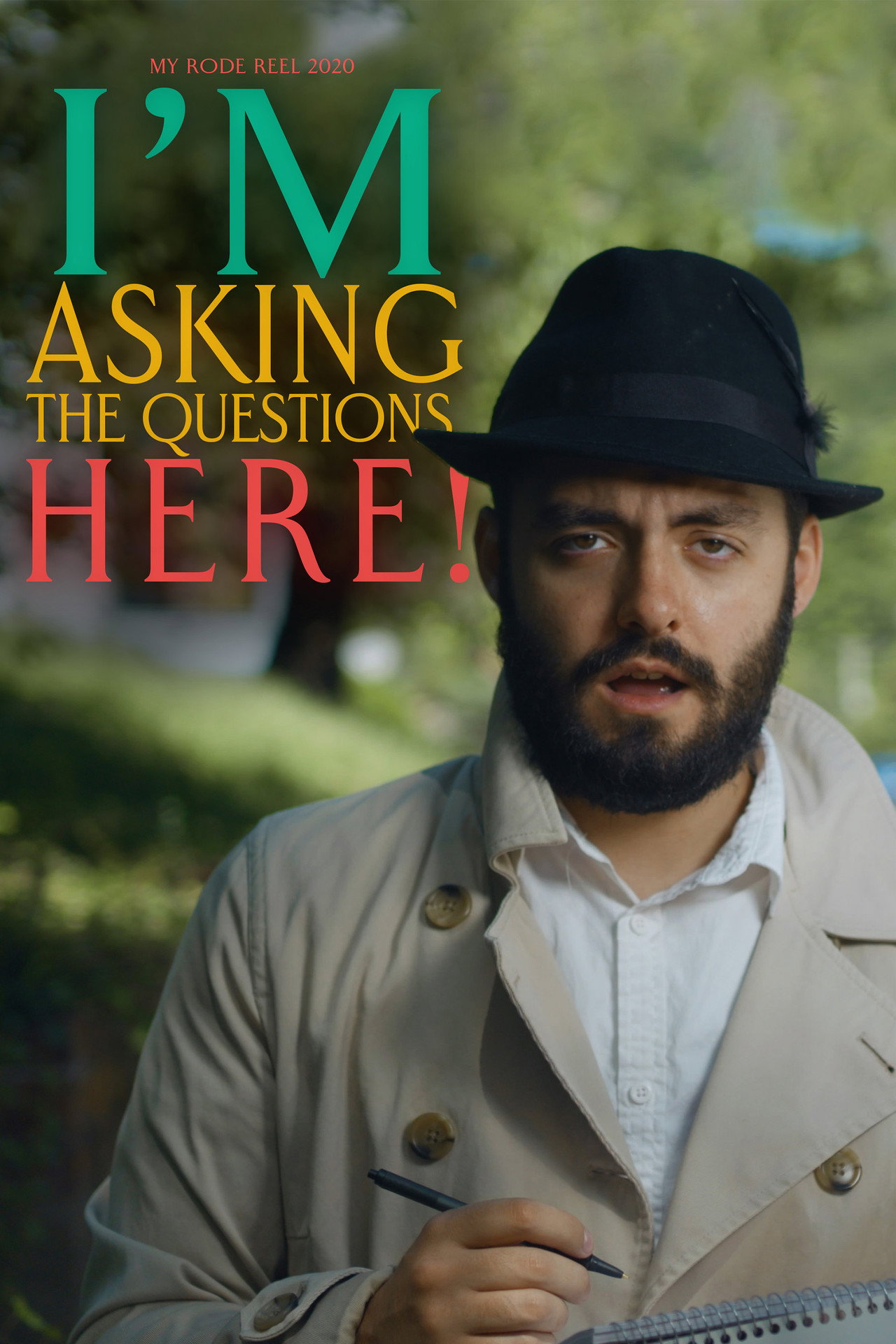 I'm Asking the Questions Here! filmaffisch