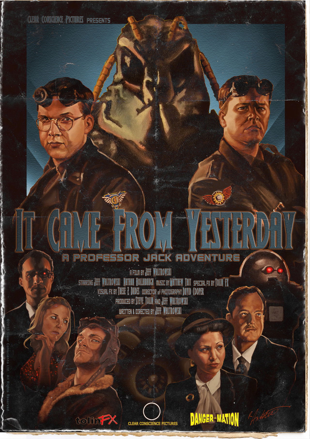 It Came From Yesterday Backdrop