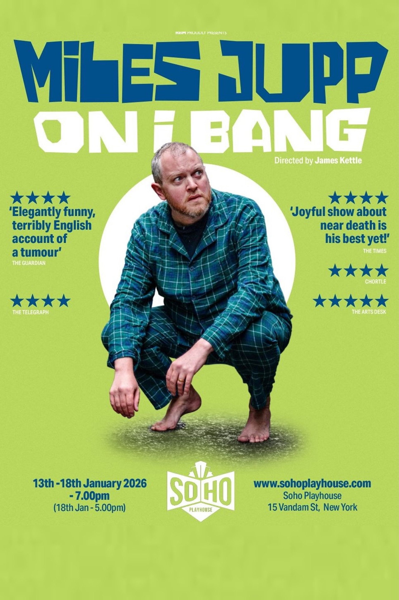Miles Jupp: On I Bang Backdrop