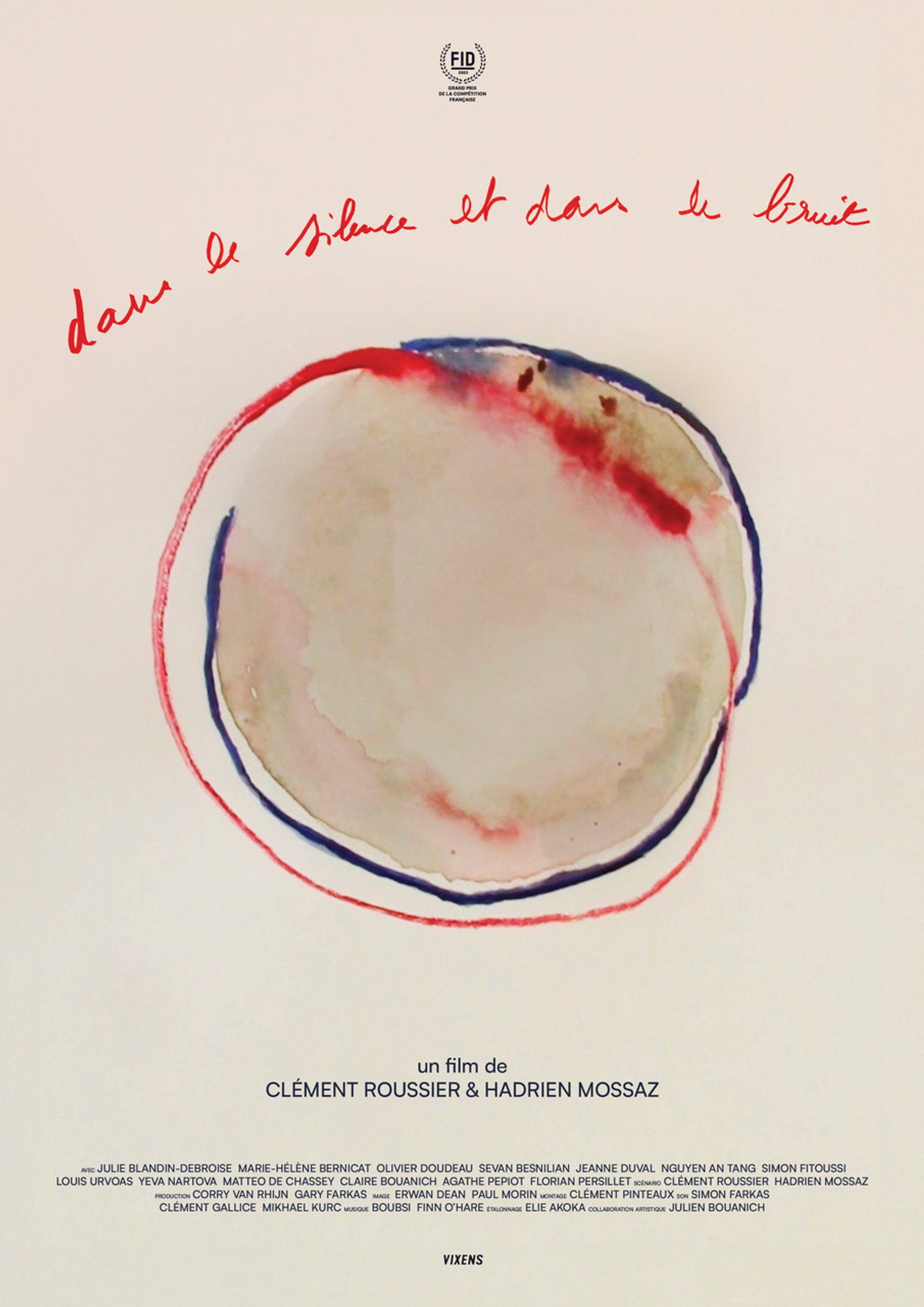 Dans le silence et dans le bruit filmaffisch