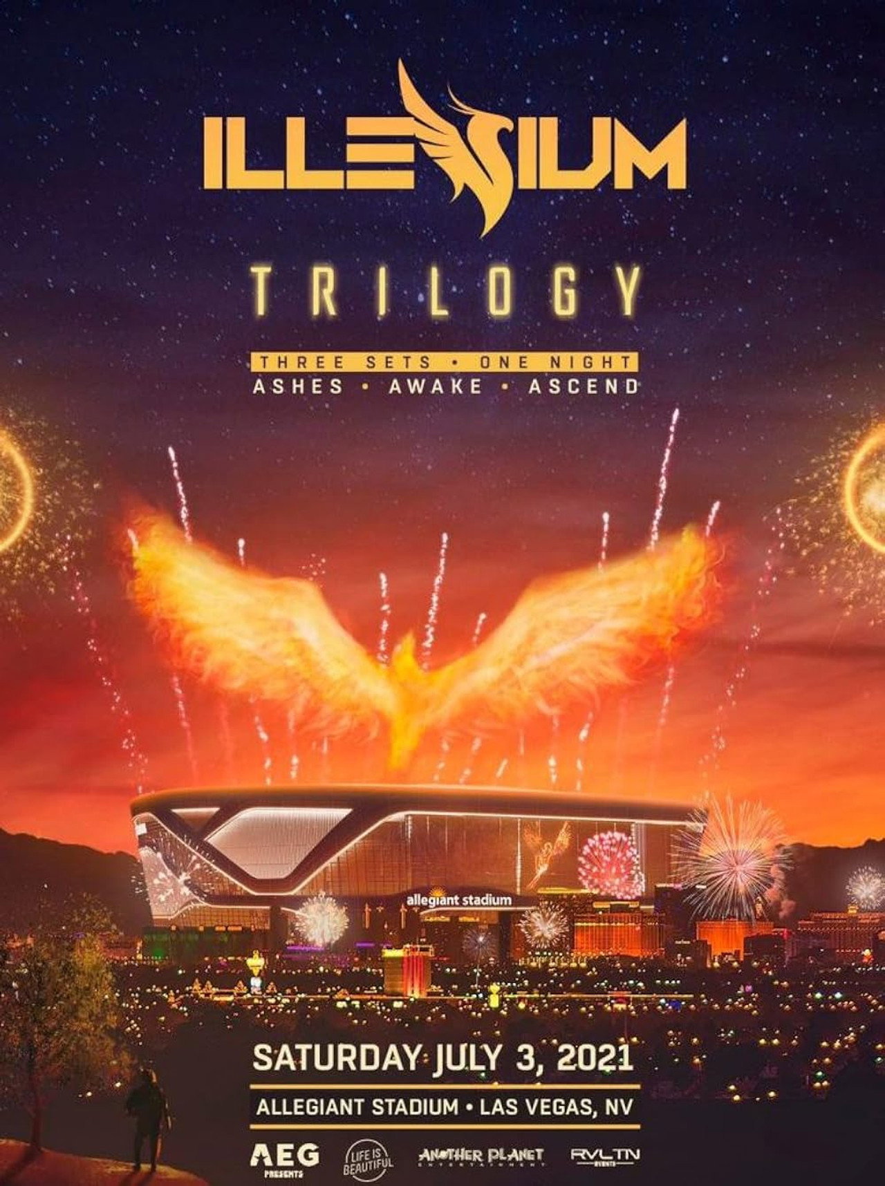 ILLENIUM Trilogy: Las Vegas filmaffisch