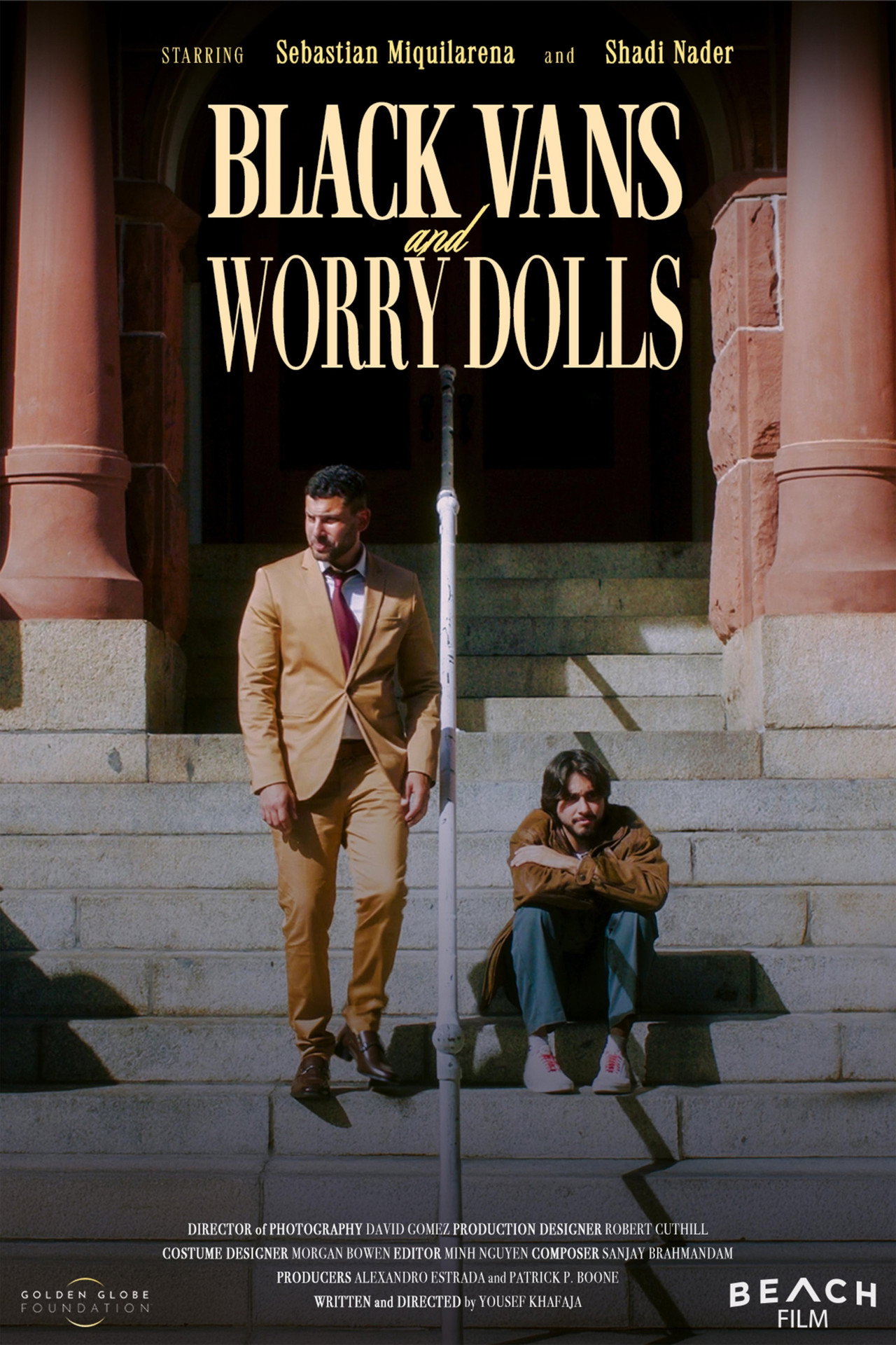 Black Vans and Worry Dolls poster