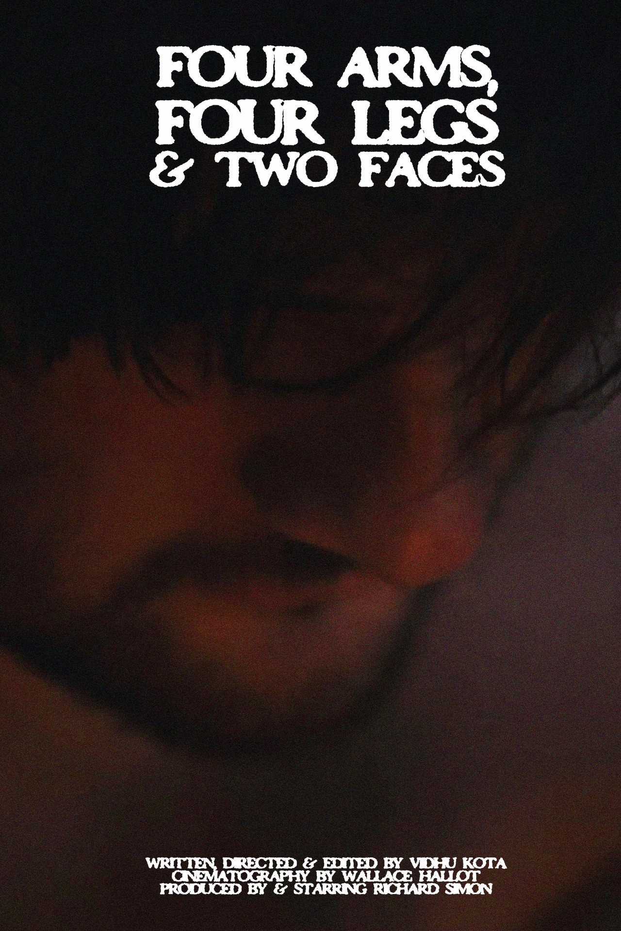 FOUR ARMS, FOUR LEGS AND TWO FACES filmaffisch
