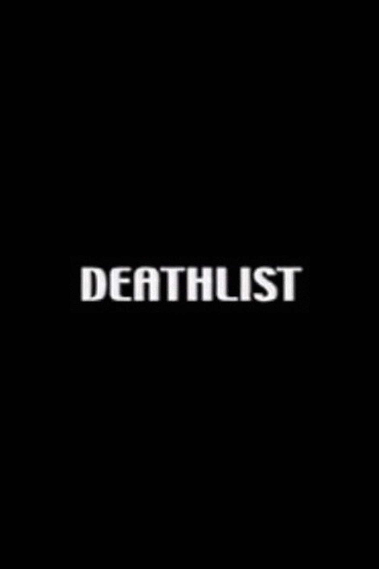 Deathlist filmaffisch